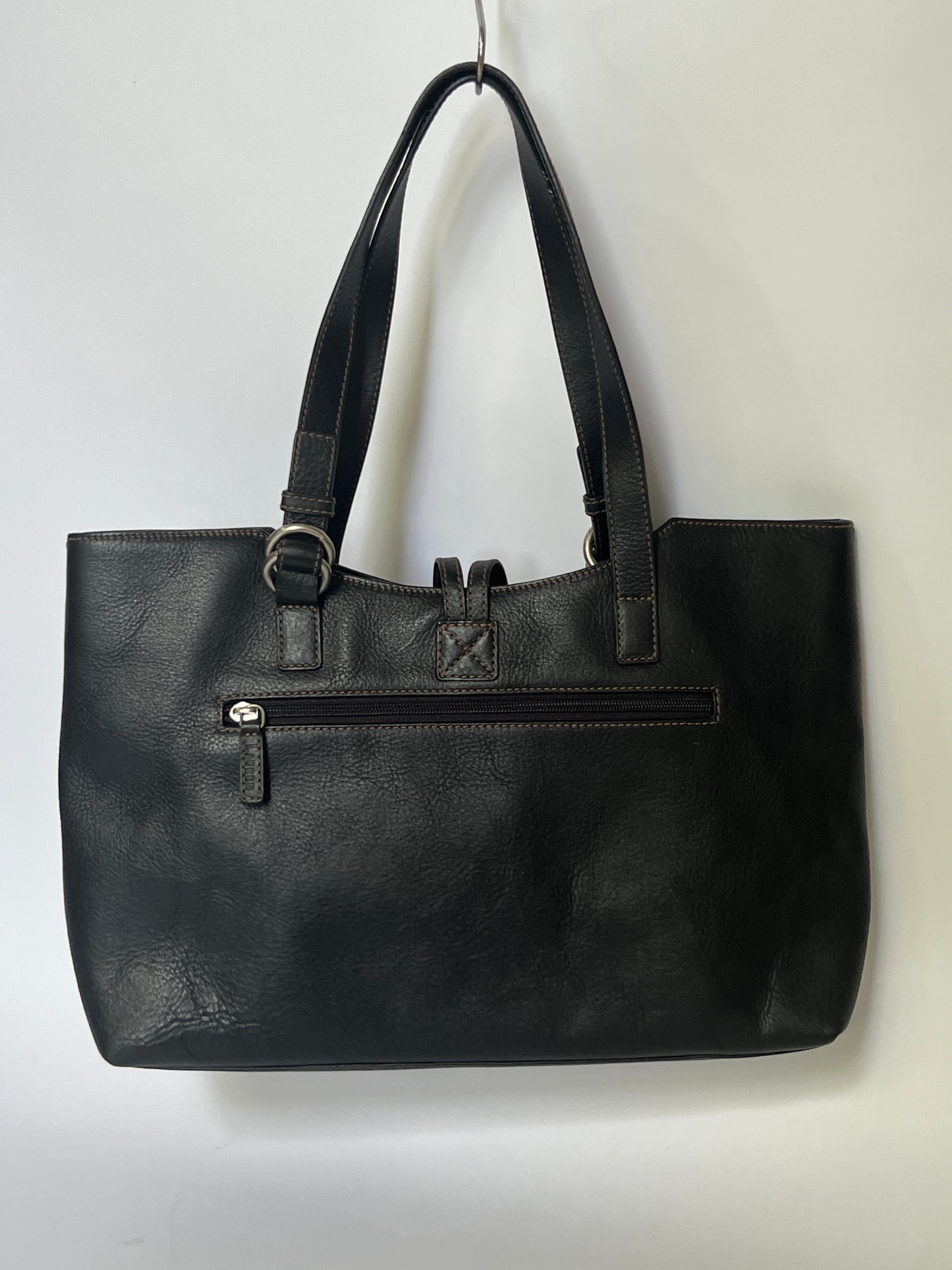 Ralph Lauren Equestrian Stirrup Leather Tote
