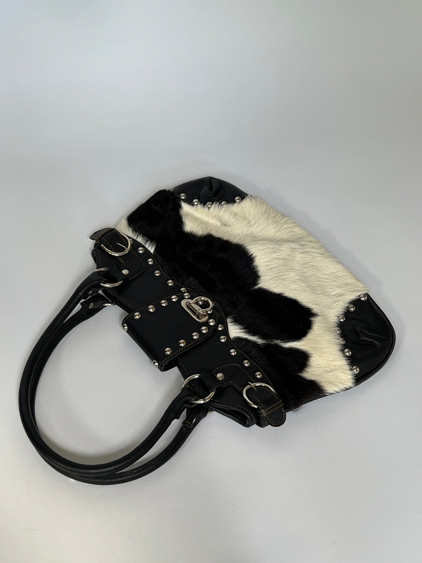Cowhide Bag with Studs