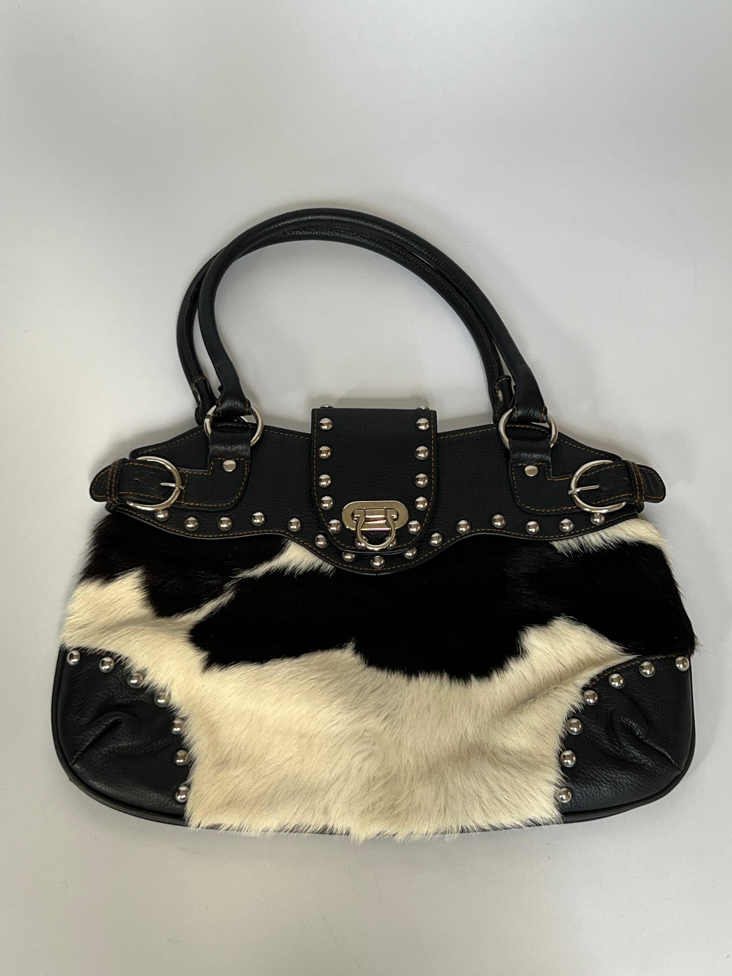 Cowhide Bag with Studs
