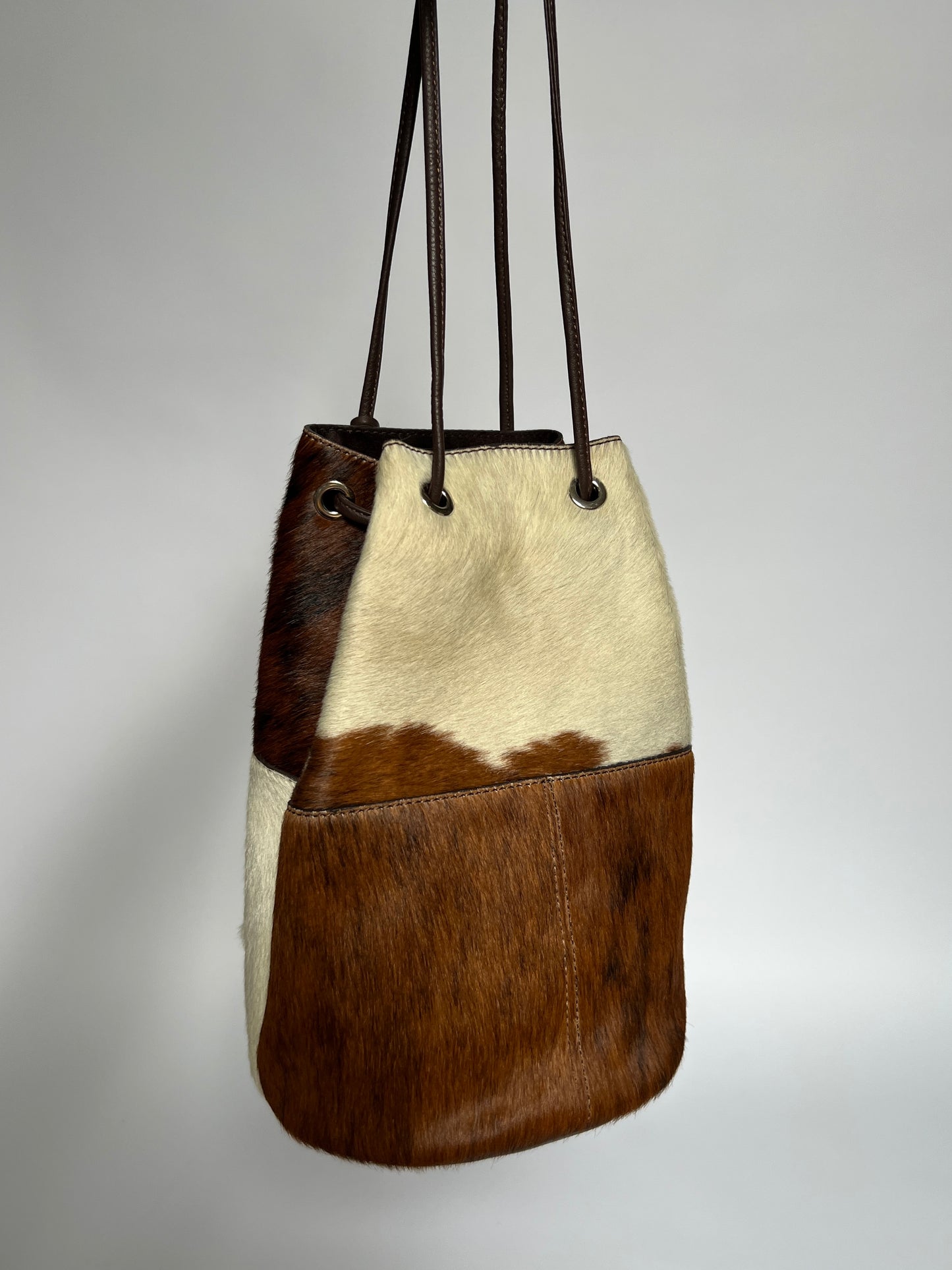 Marco Masi Italian Cowhide Bucket Bag