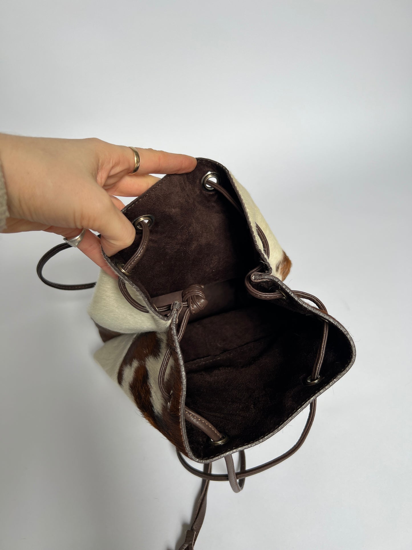 Marco Masi Italian Cowhide Bucket Bag