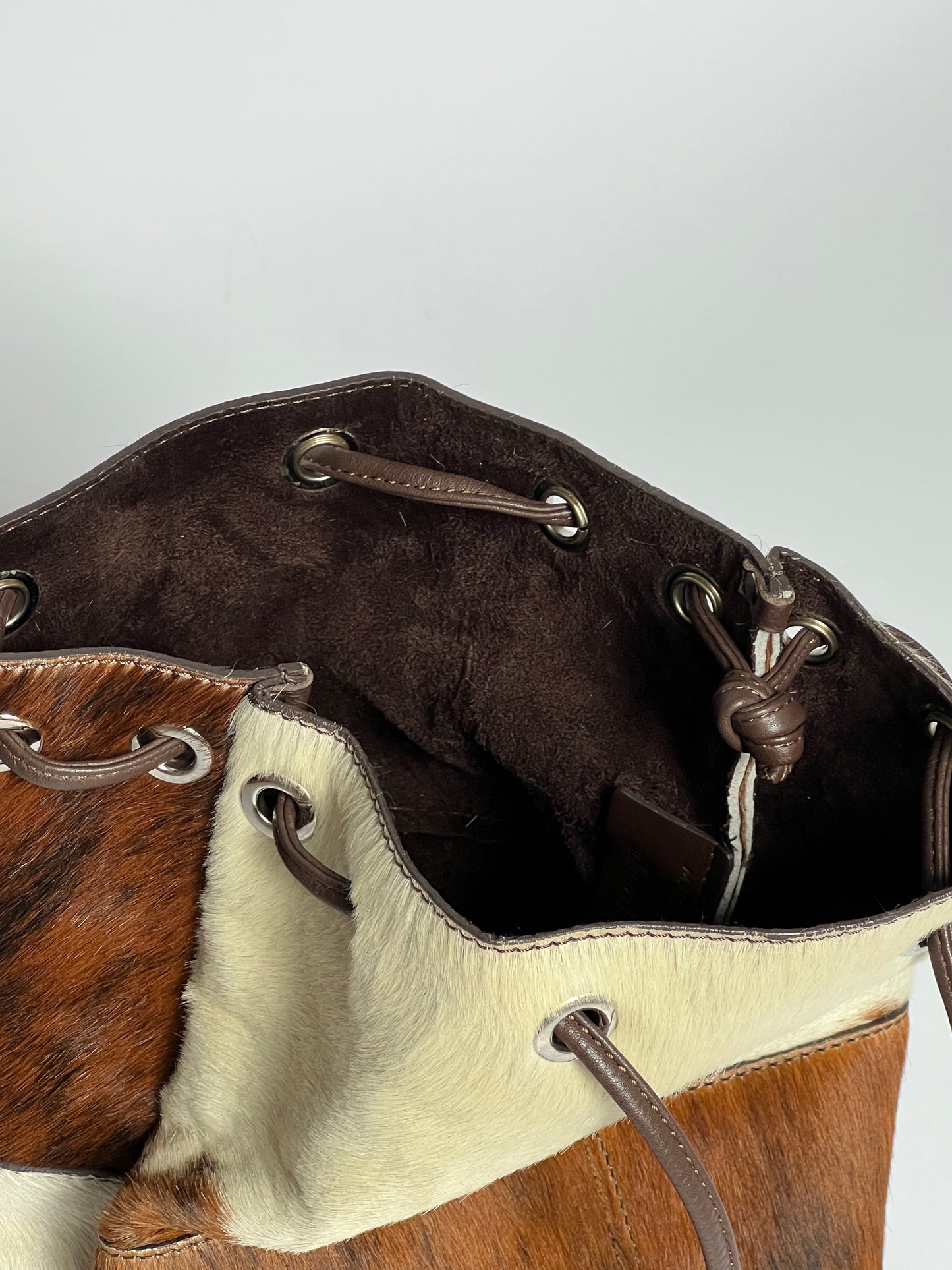 Marco Masi Italian Cowhide Bucket Bag