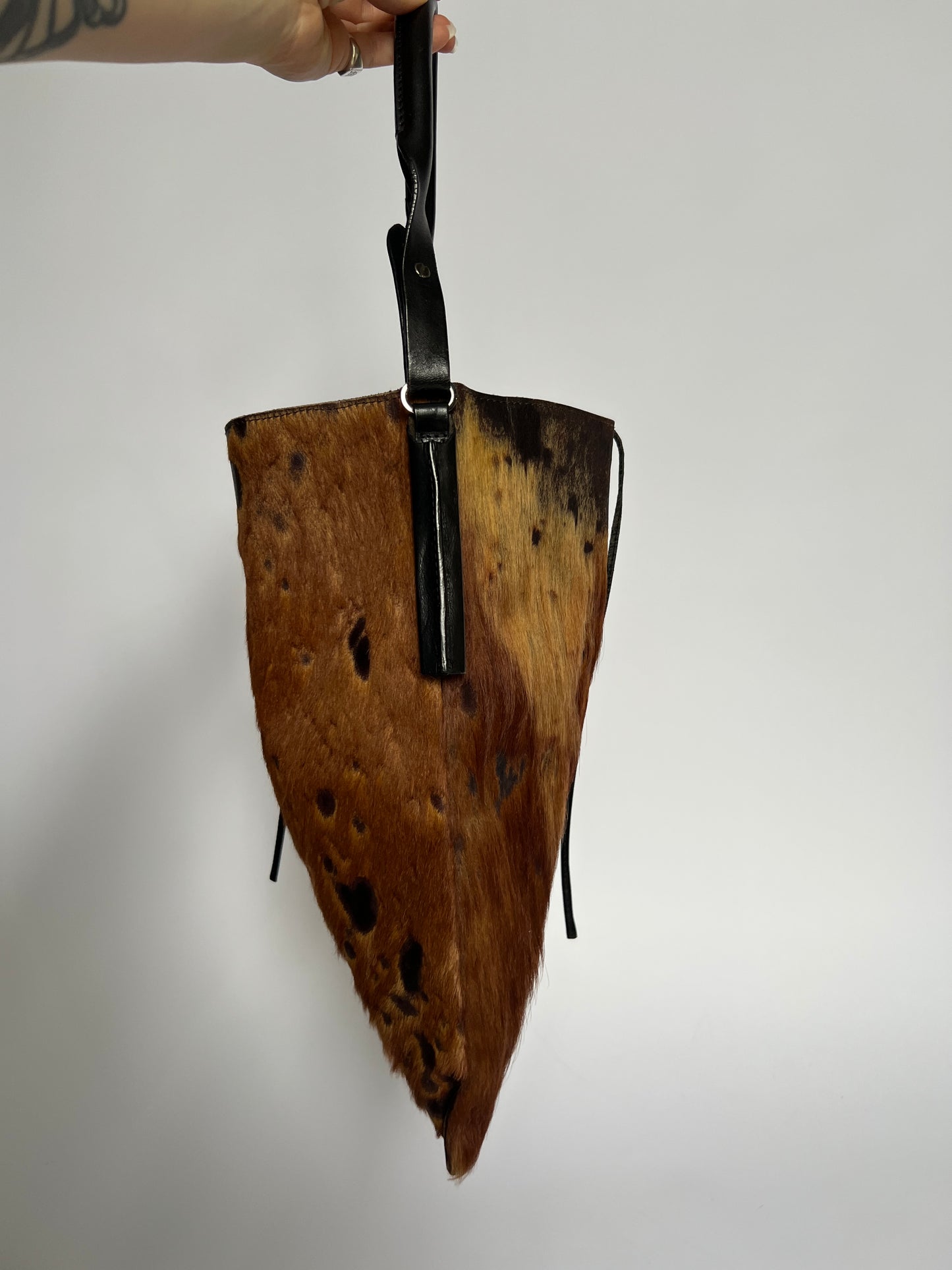 Cowhide Tote Bag