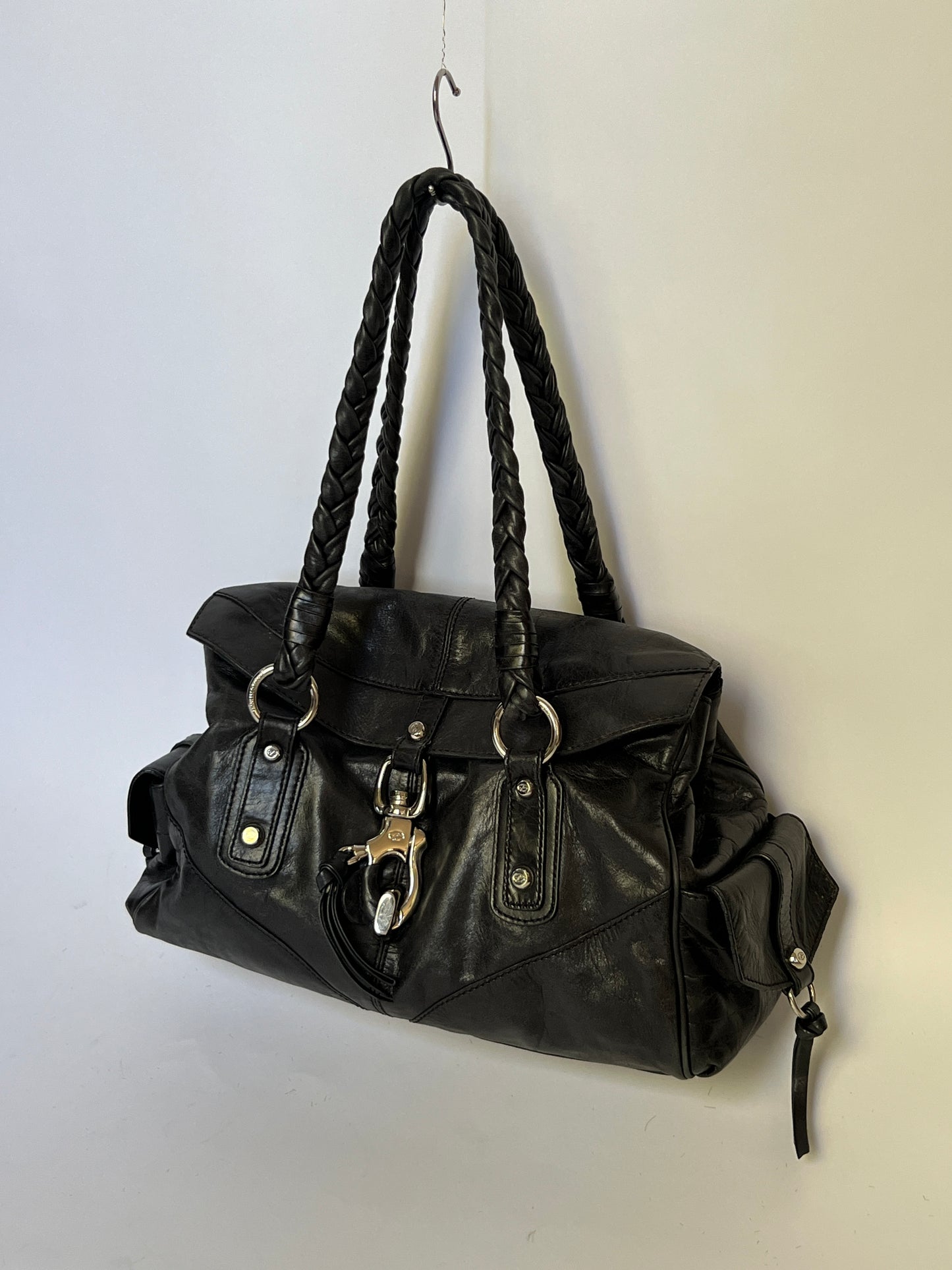 Francesco Biasia Slouchy Leather Shoulder Bag