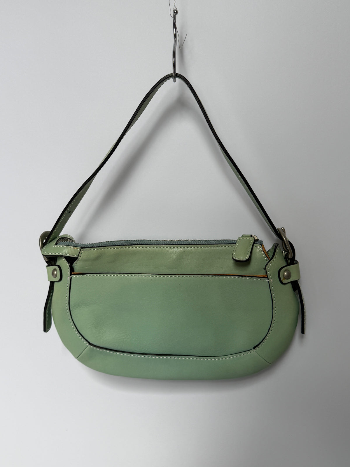 Sazaby Mint Green Leather Shoulder Bag
