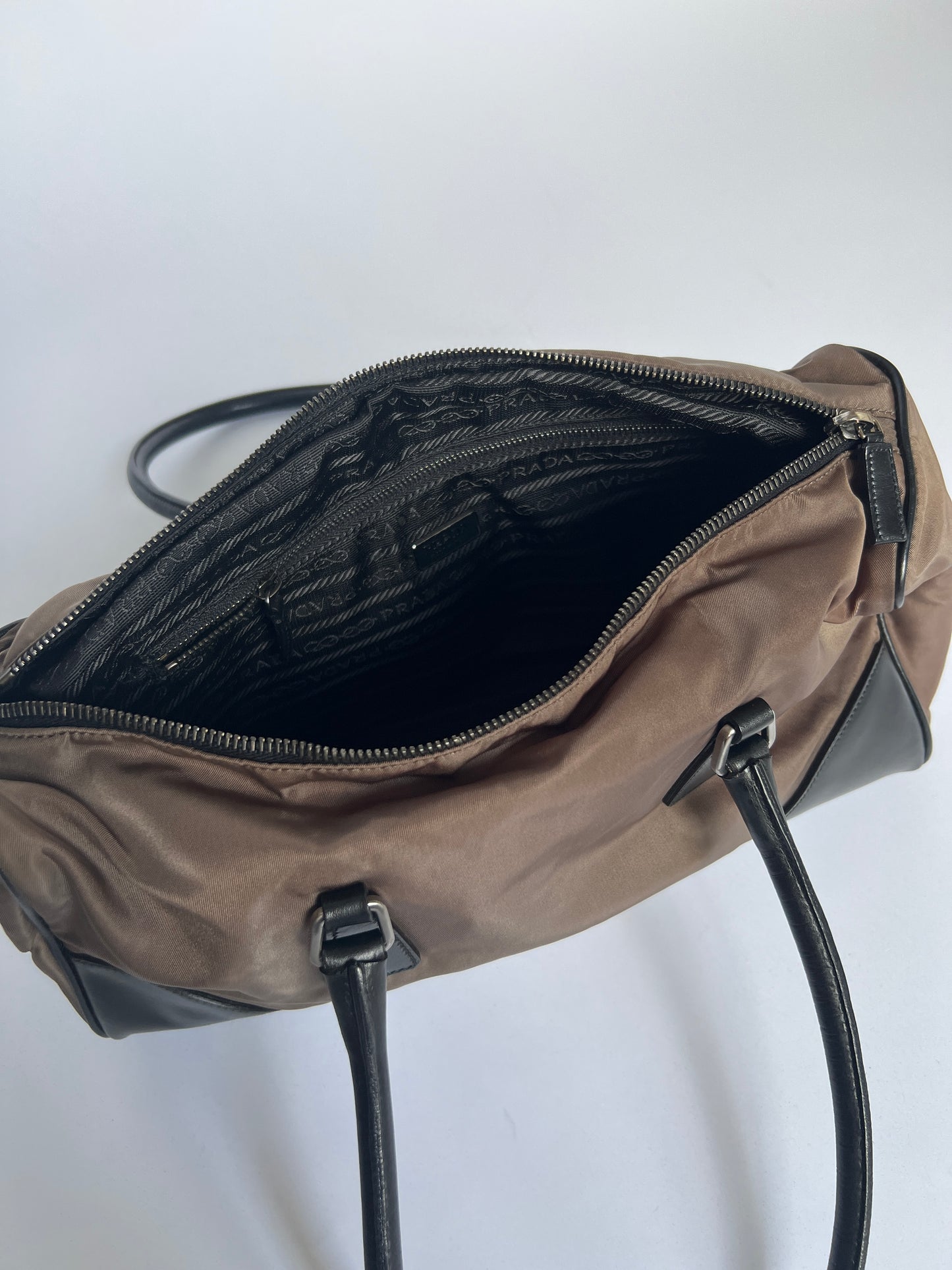 Prada 2002 Tessuto Mini Boston Bag