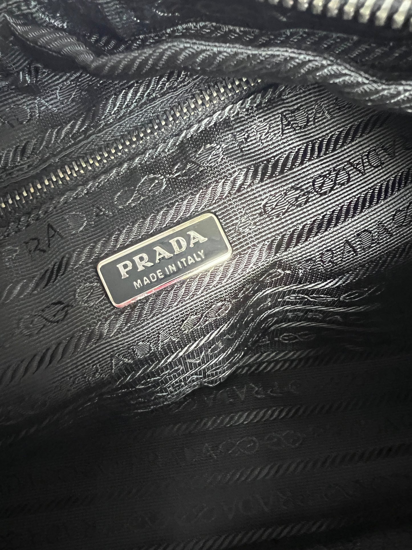 Prada 2002 Tessuto Mini Boston Bag