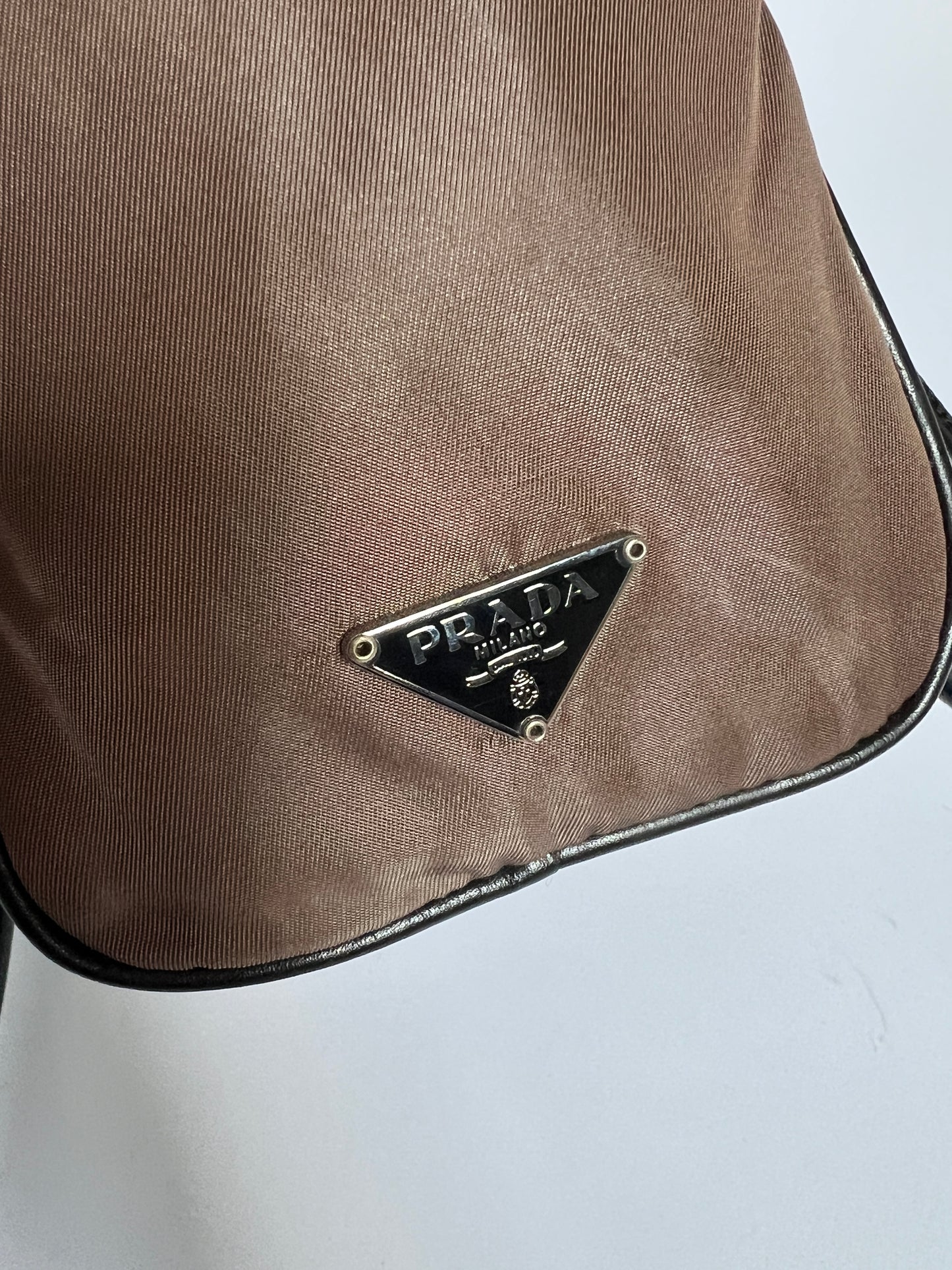 Prada 2002 Tessuto Mini Boston Bag