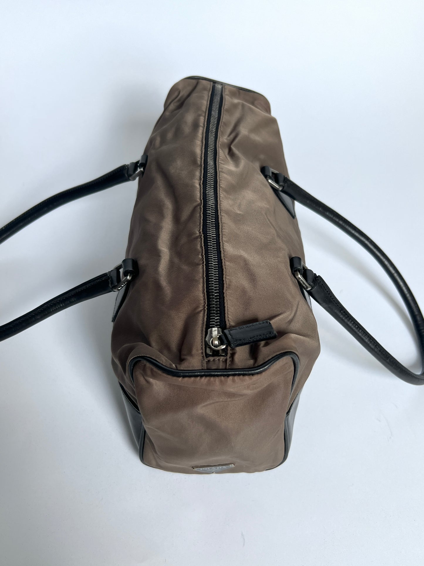 Prada 2002 Tessuto Mini Boston Bag