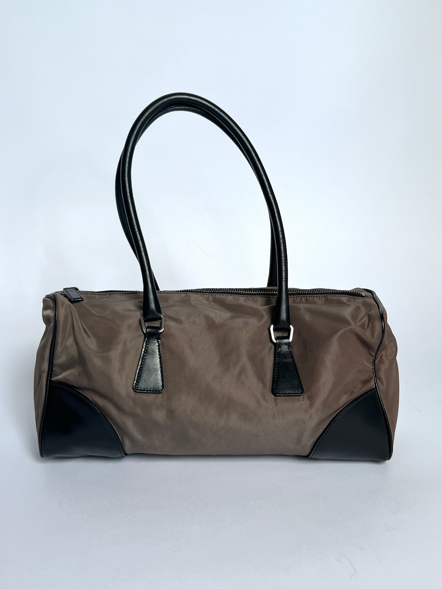 Prada 2002 Tessuto Mini Boston Bag