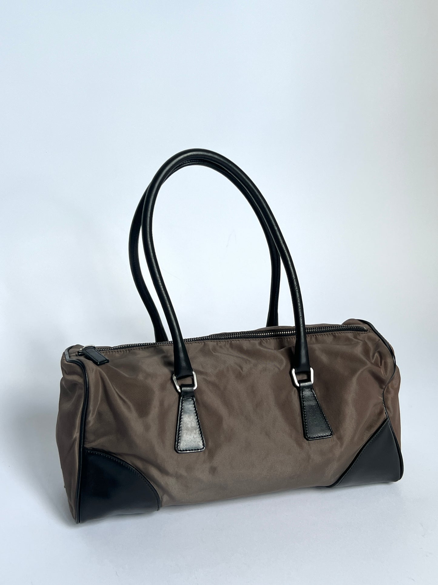 Prada 2002 Tessuto Mini Boston Bag