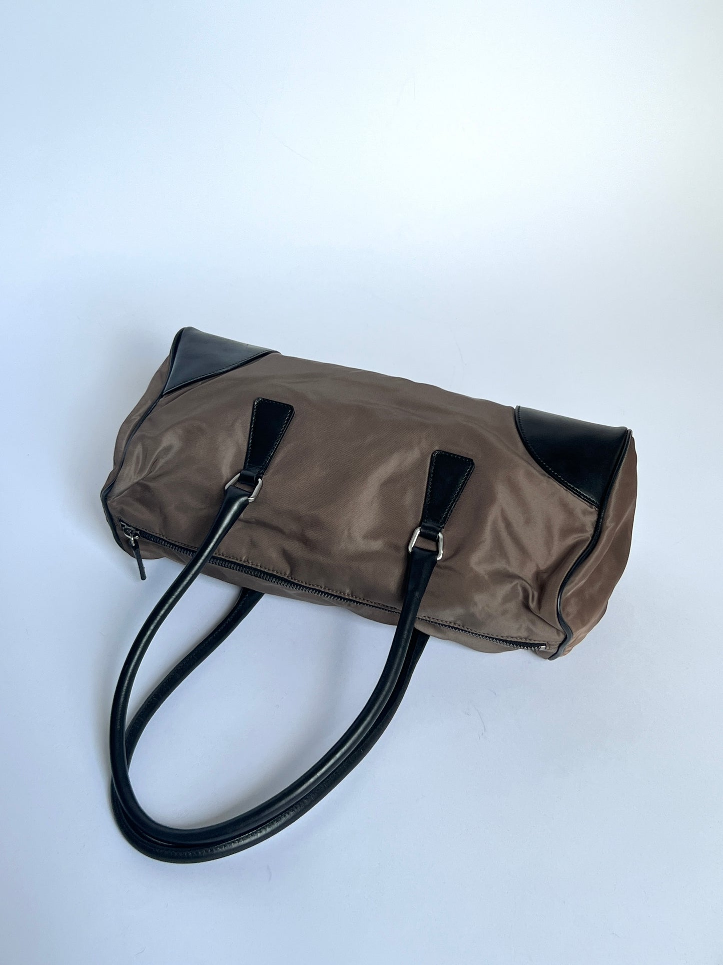 Prada 2002 Tessuto Mini Boston Bag