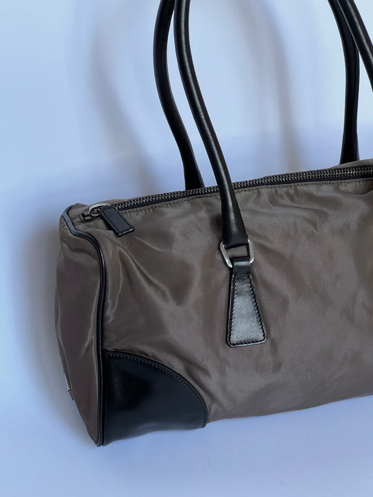 Prada 2002 Tessuto Mini Boston Bag