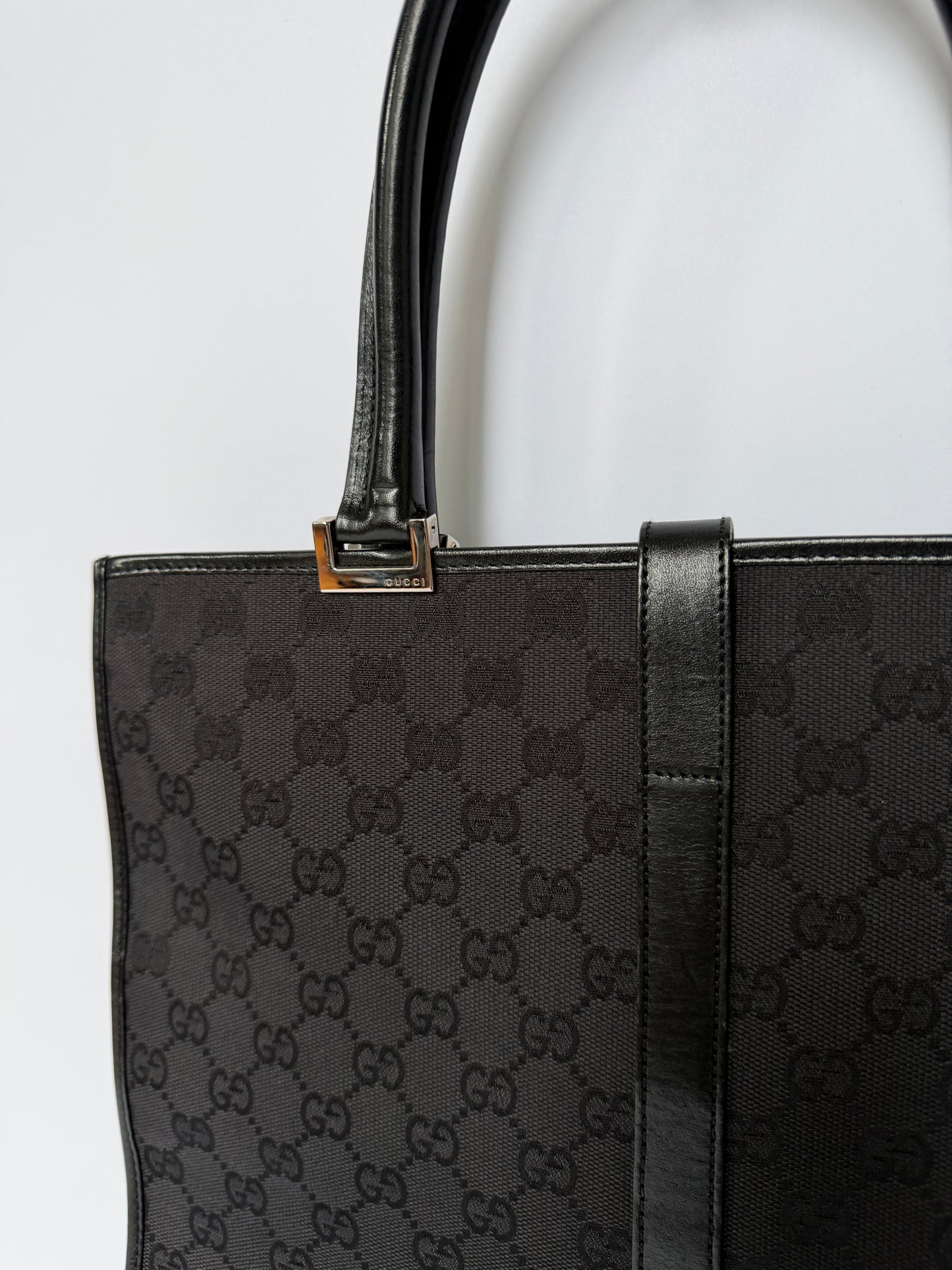 Tom Ford Era Gucci Jackie GG Canvas Tote Bag
