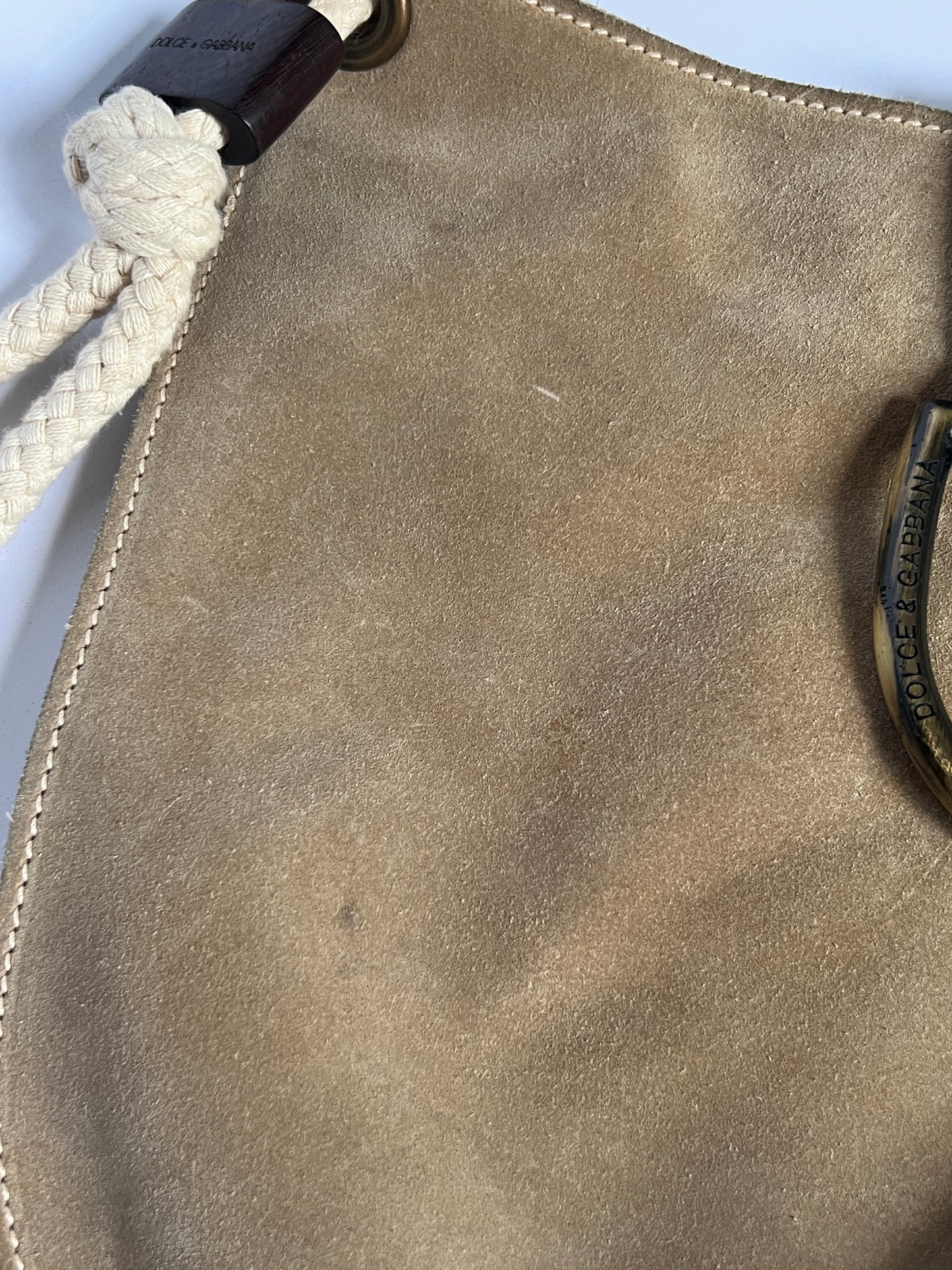Dolce & Gabbana Suede Boho Bag