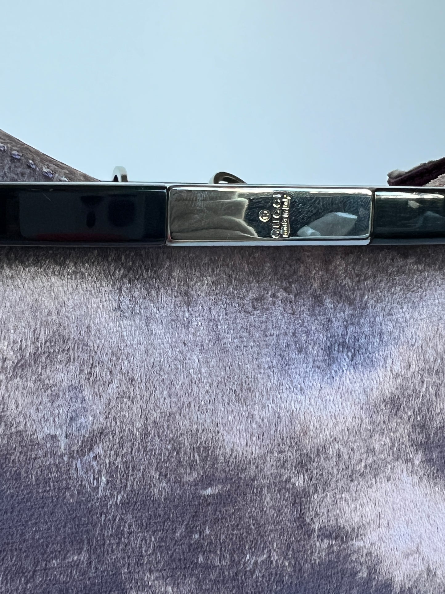 Gucci by Tom Ford 1999 Velvet Bucket Bag