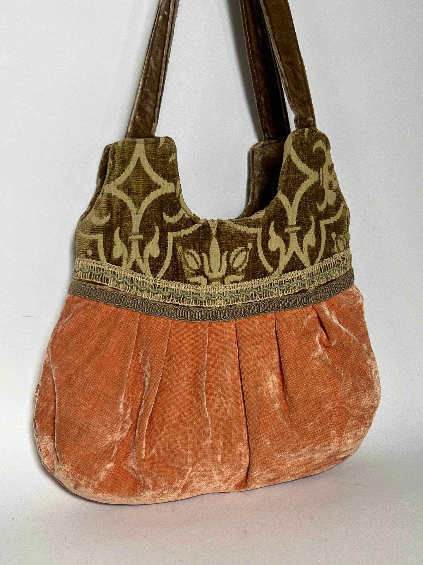 Antique Velvet Tapestry Shoulder Bag