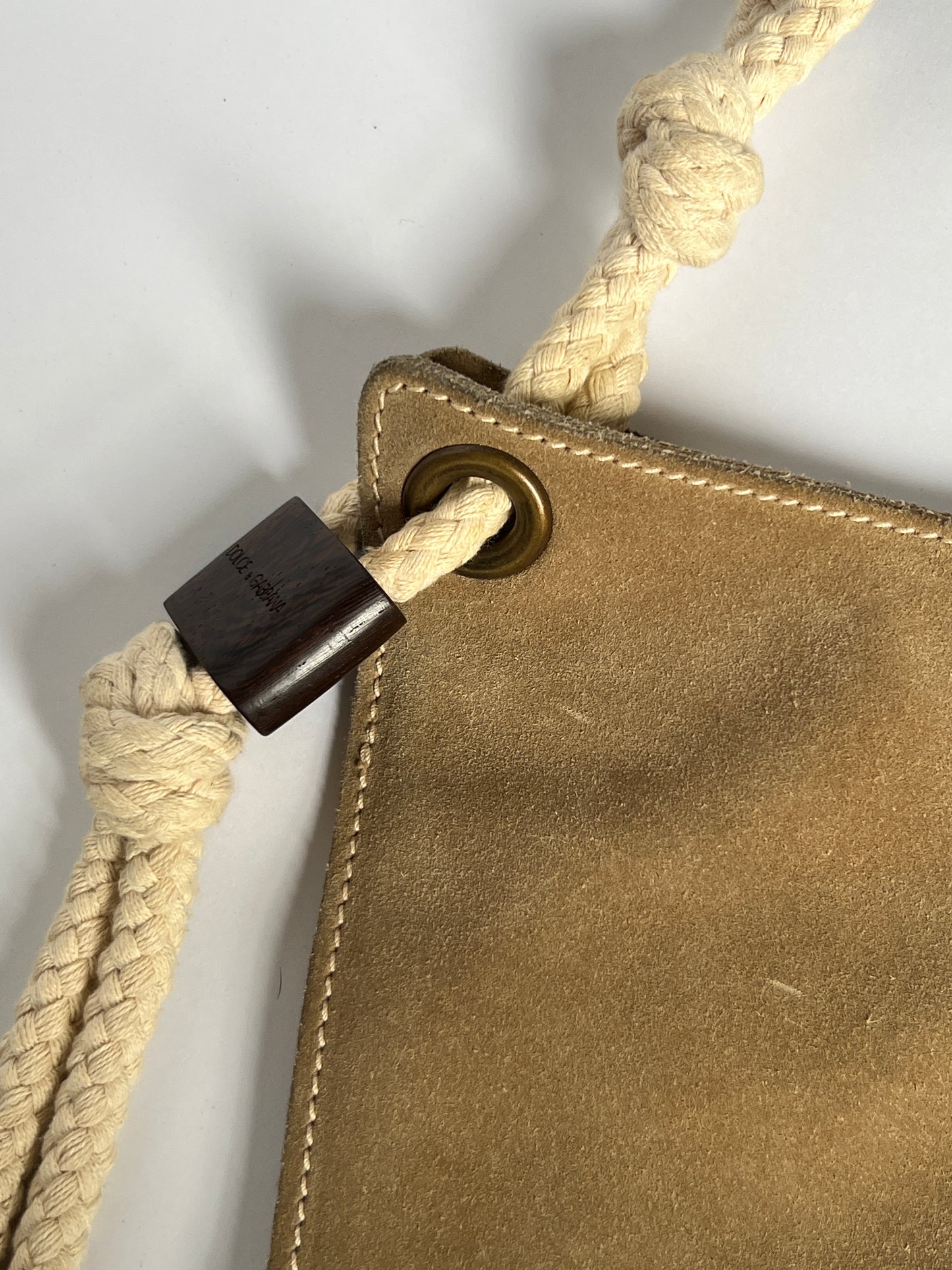 Dolce & Gabbana Suede Boho Bag