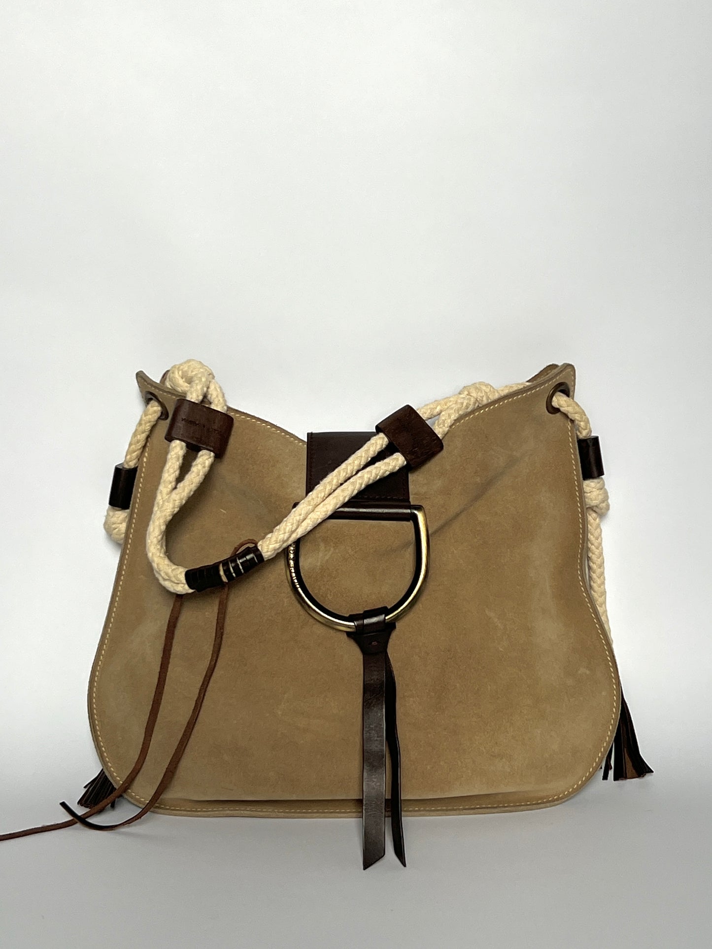 Dolce & Gabbana Suede Boho Bag