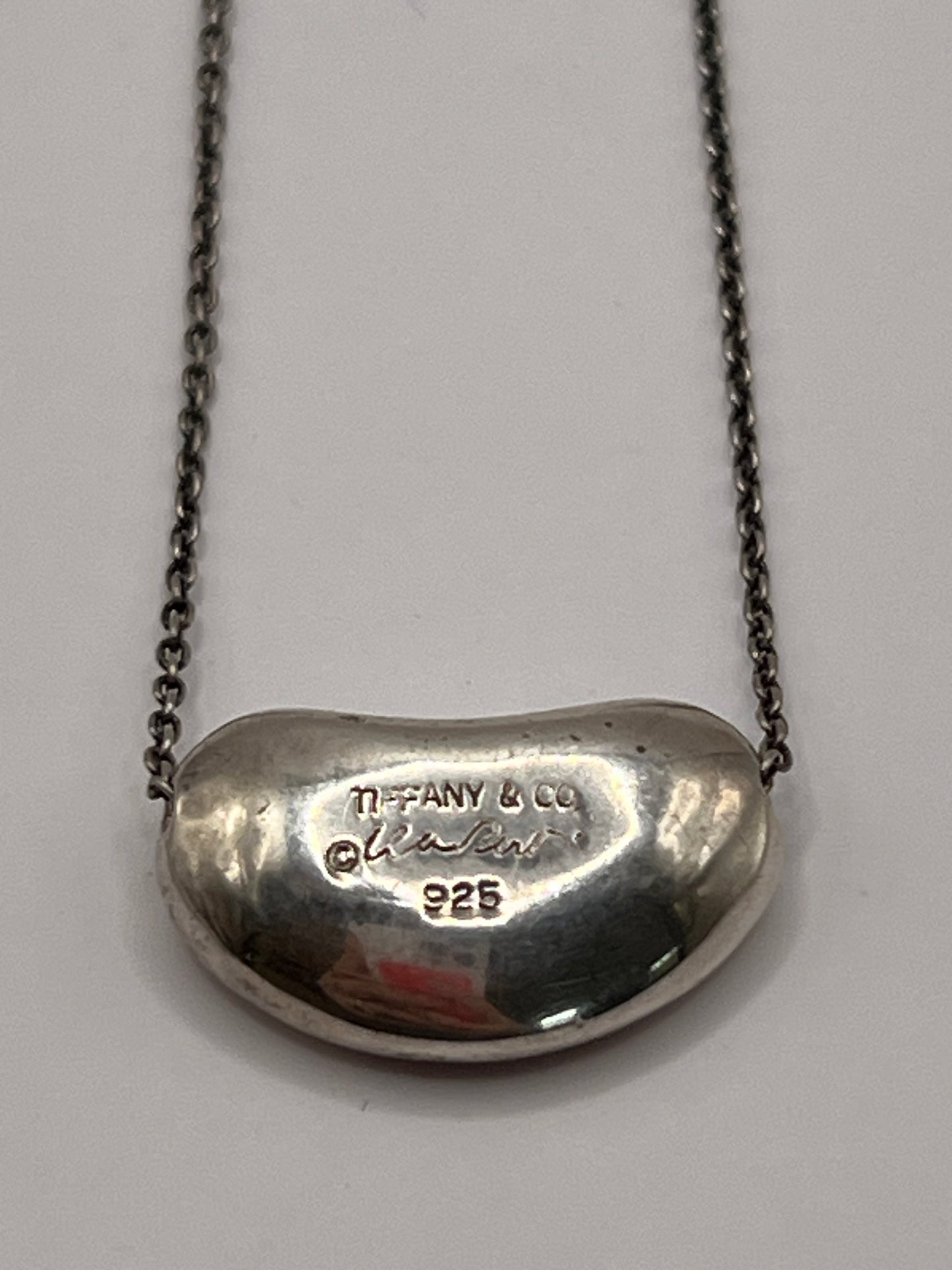 Elsa Peretti for Tiffany Bean Necklace