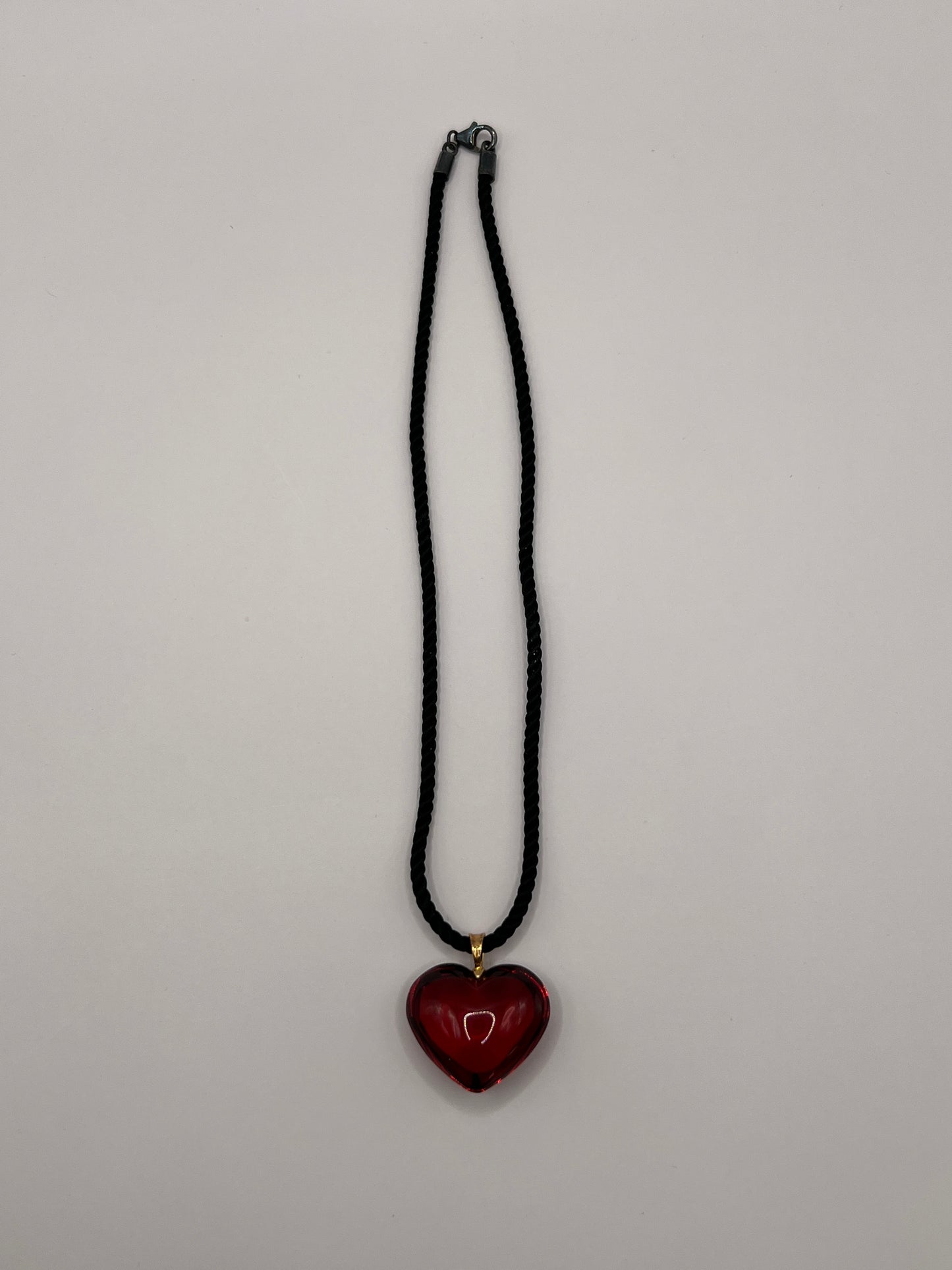 Baccarat Heart Necklace