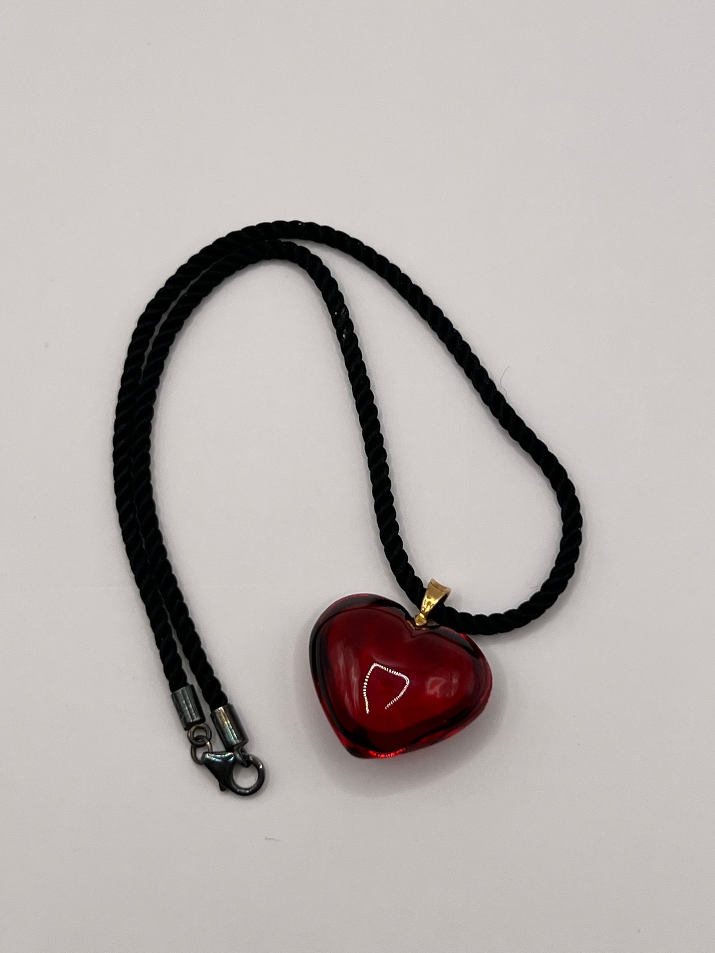 Baccarat Heart Necklace