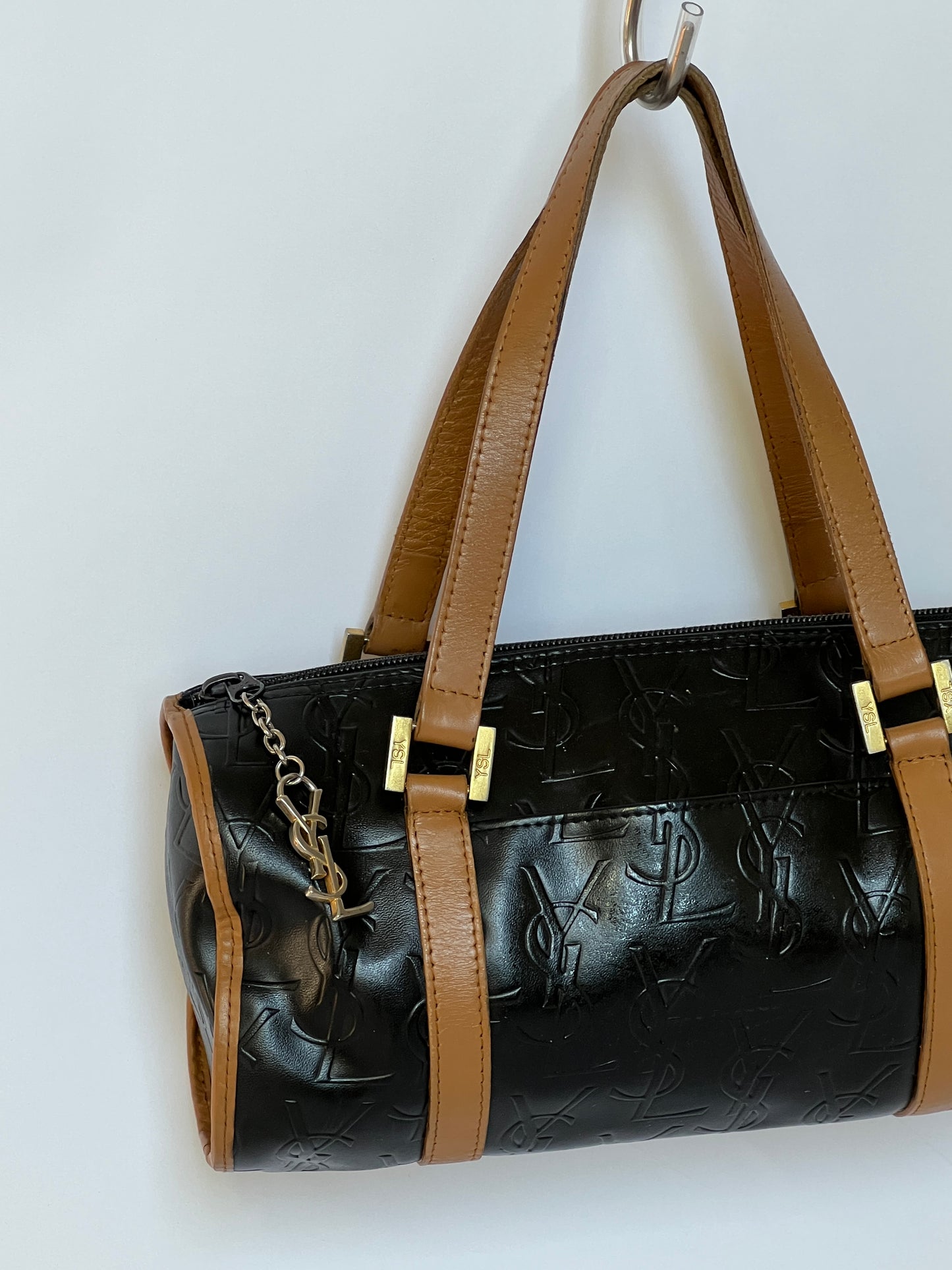YSL Boston Bag w Charm