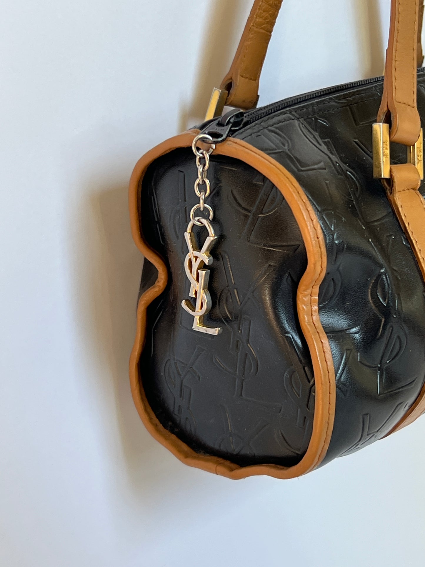YSL Boston Bag w Charm