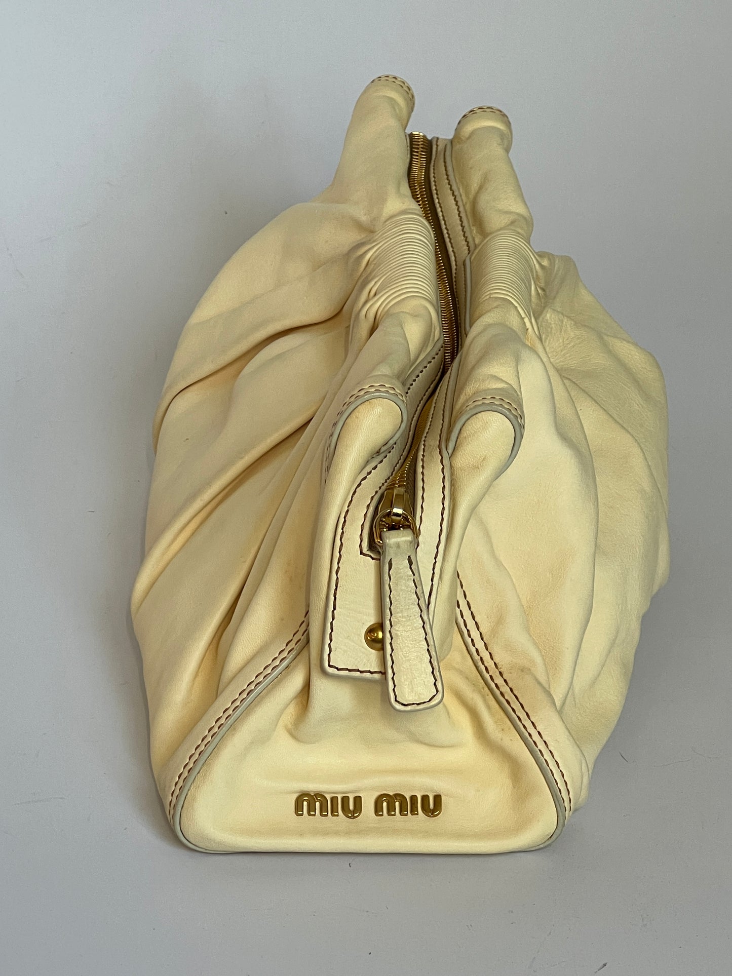 Miu Miu Nappa Leather Clutch