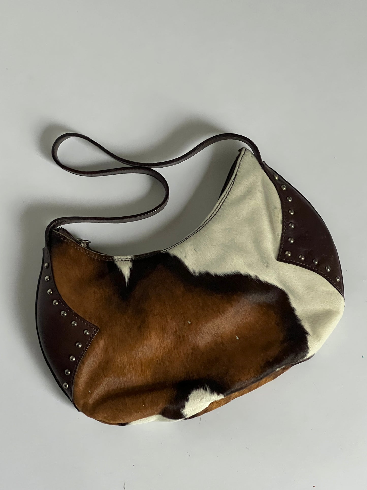 Cowhide Bag with Studs