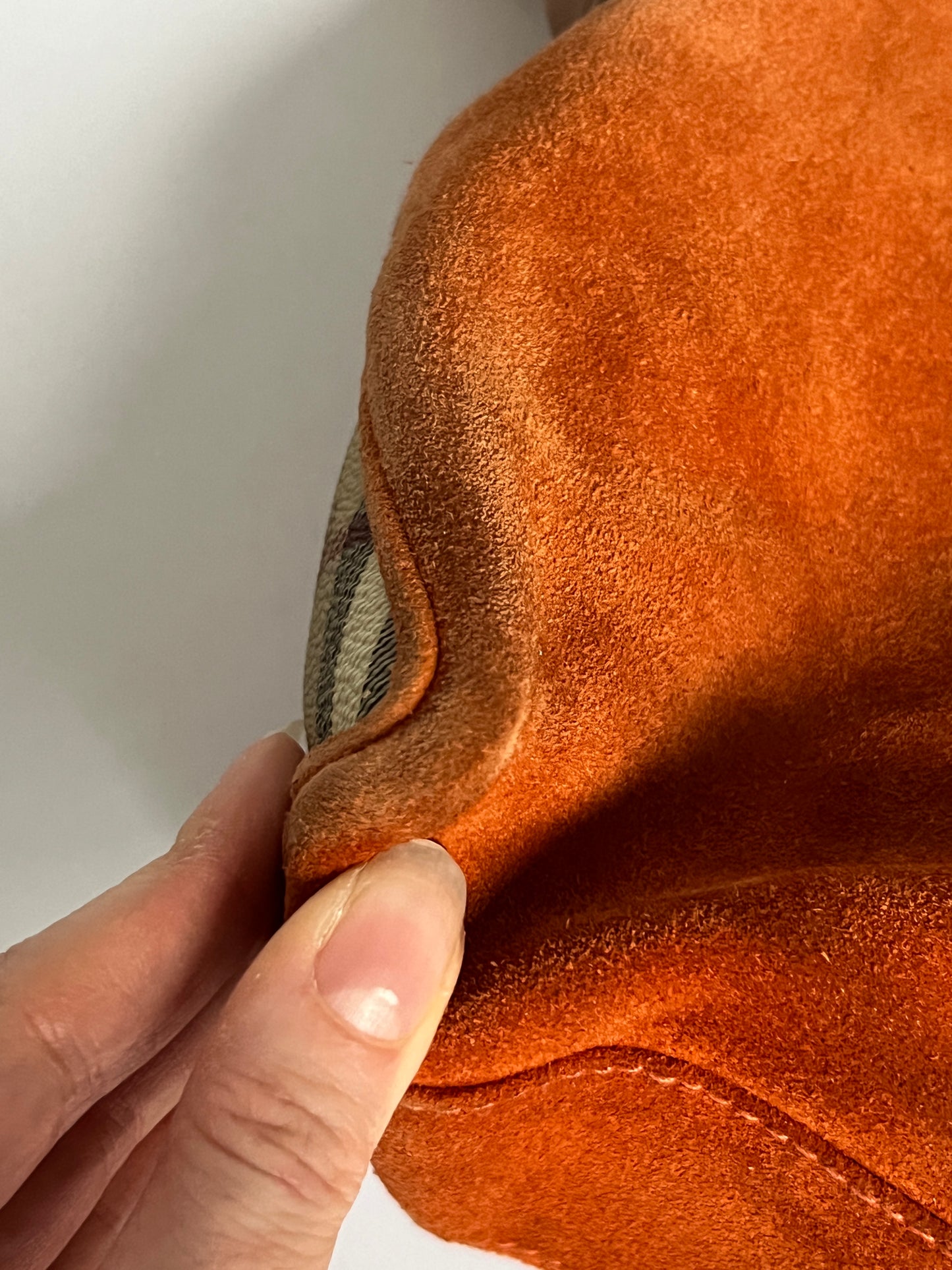 Burberry Suede Horn Bag