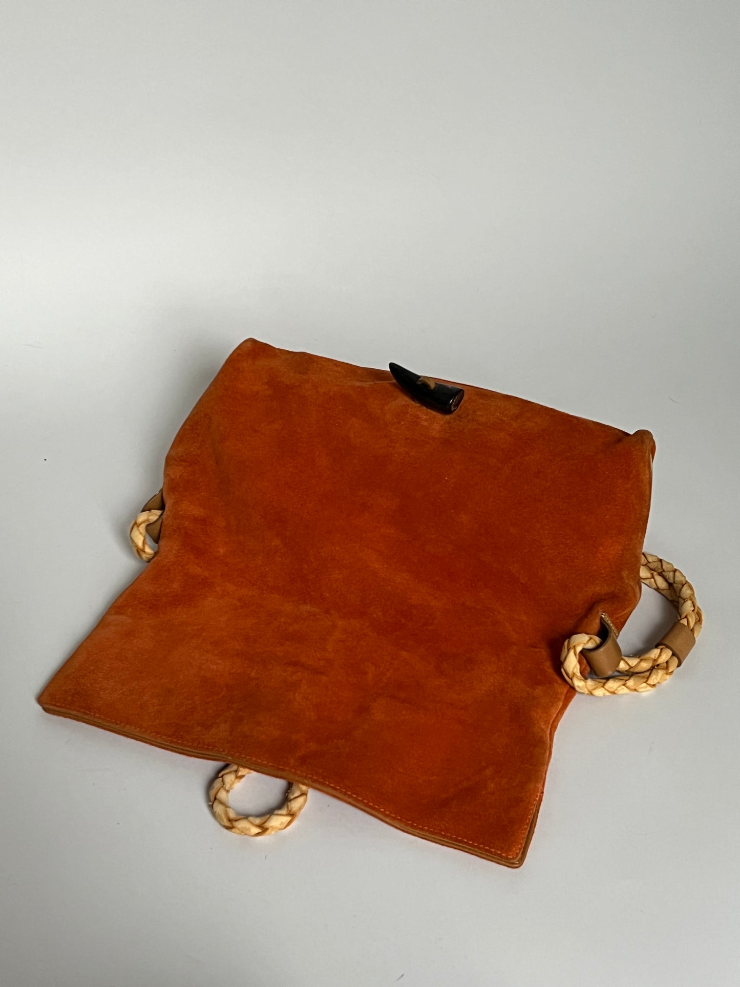 Burberry Suede Horn Bag