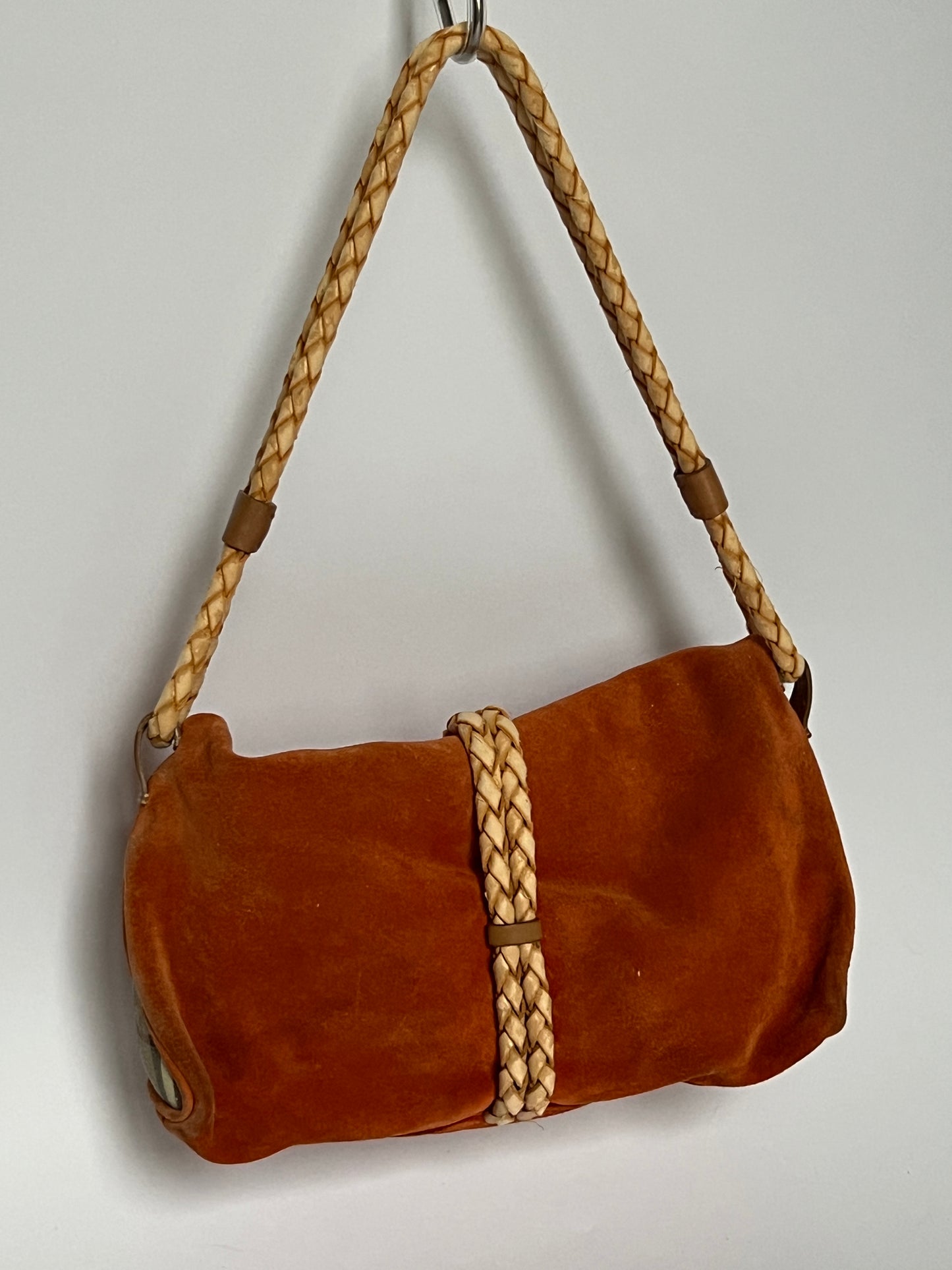 Burberry Suede Horn Bag