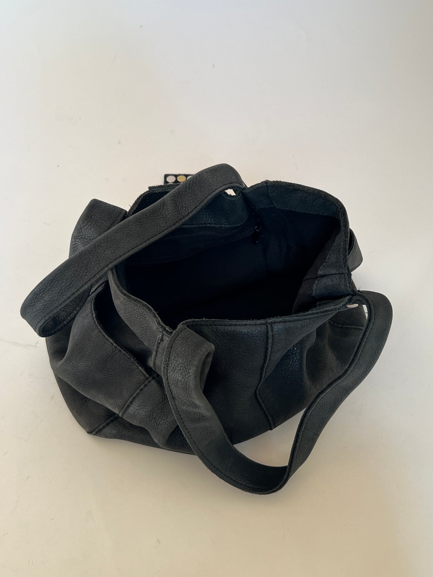 Studded Leather Shoulder Bag