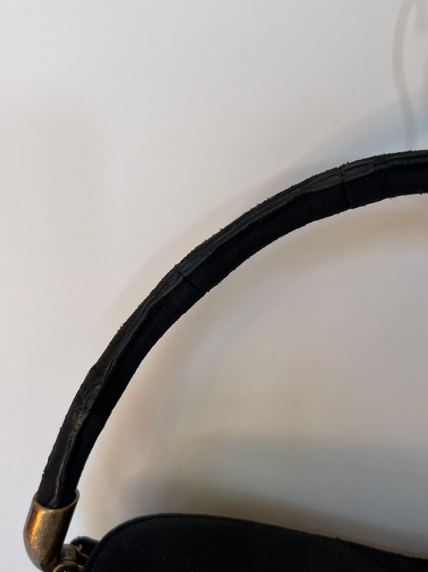 Okajima Embroidered Silk & Suede Shoulderbag