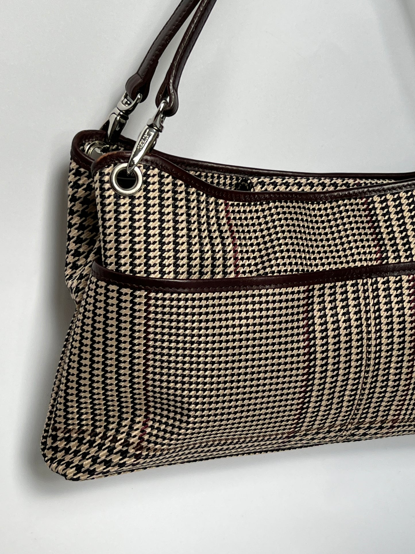 Ralph Lauren Houndstooth Vintage Bag