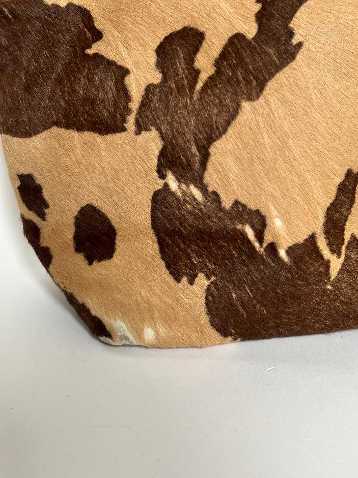 Distressed Mini Cowhide Tote