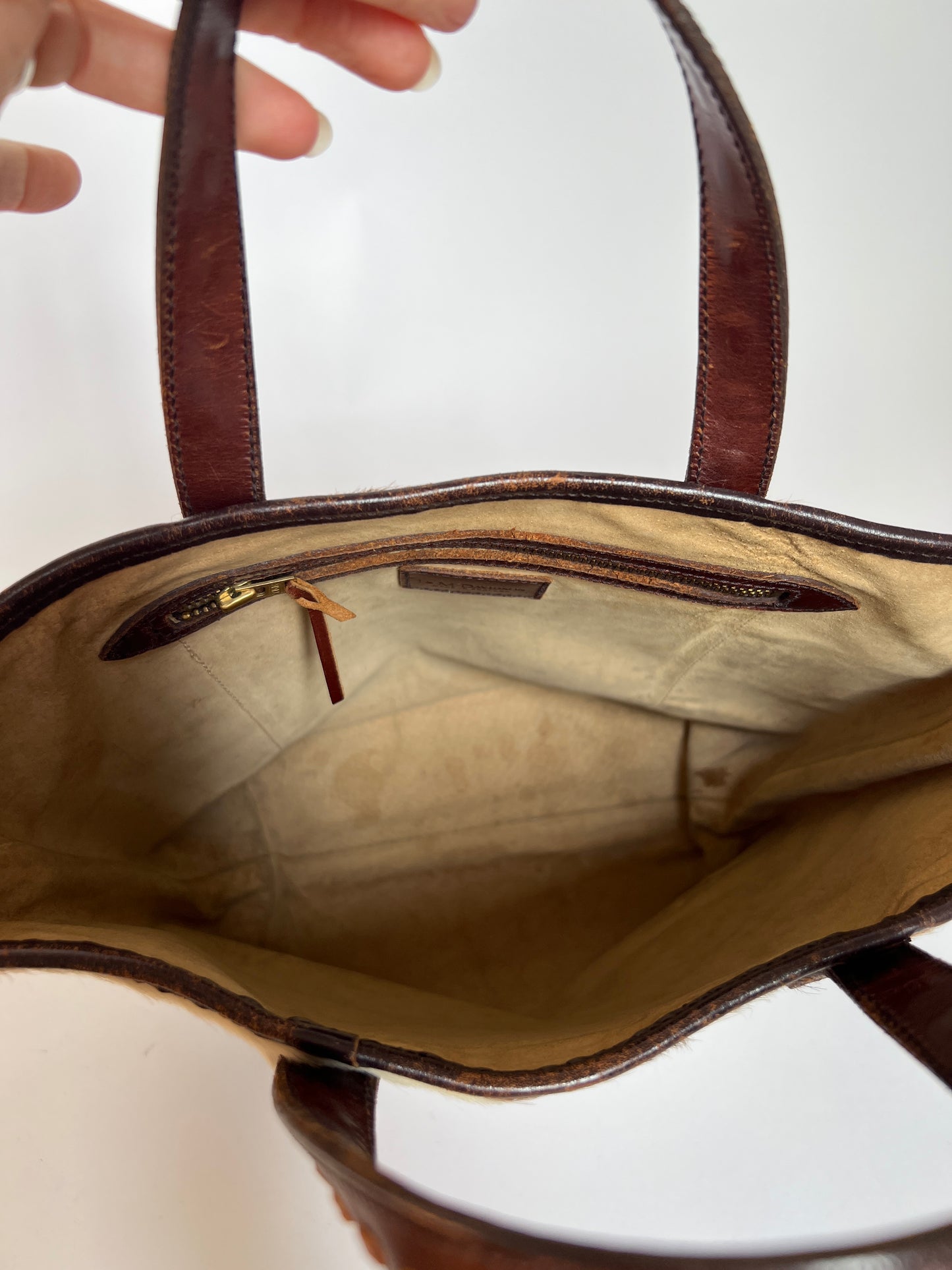 Small Cowhide Tote