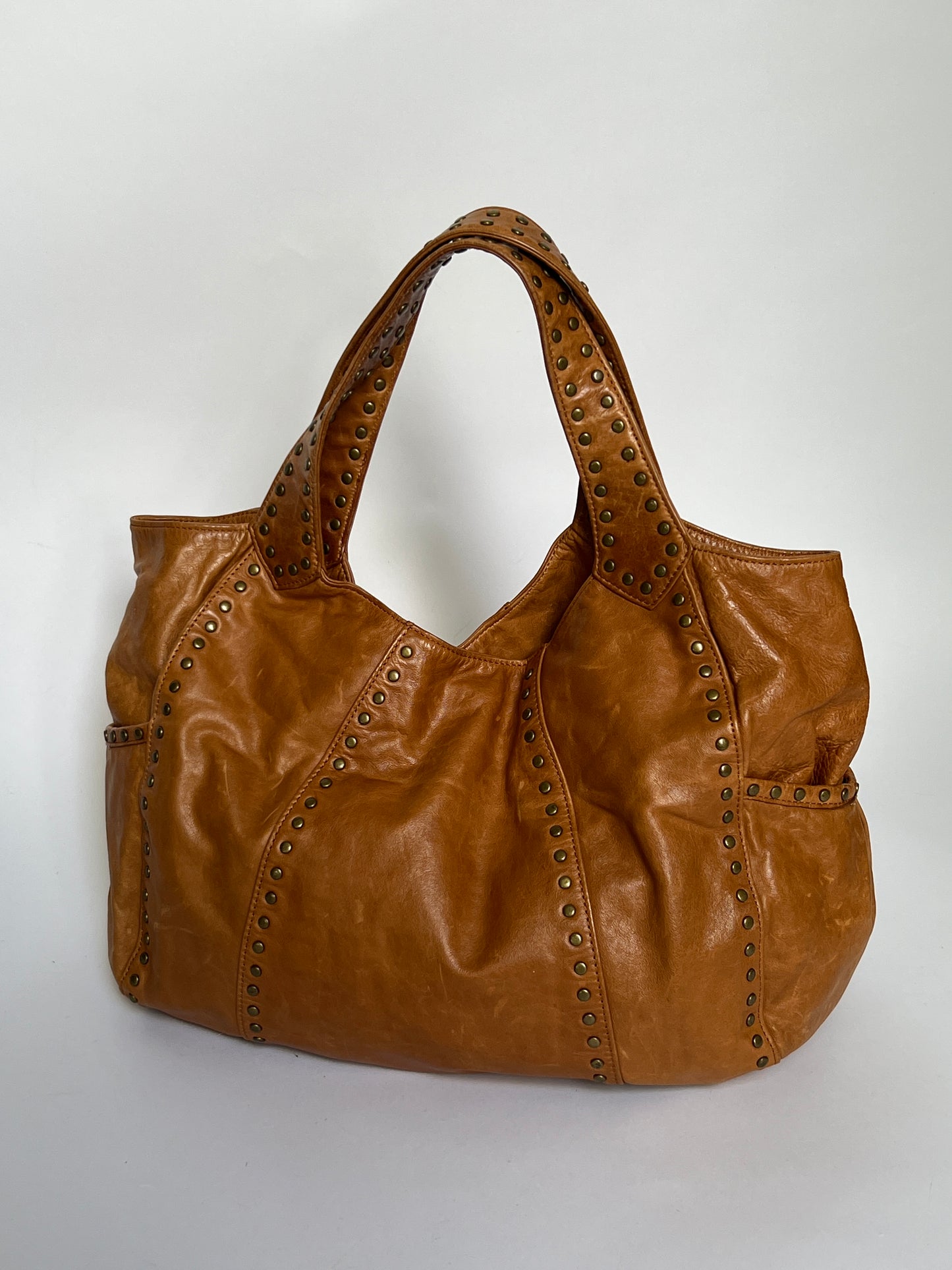 Y2K Studded Hobo Bag