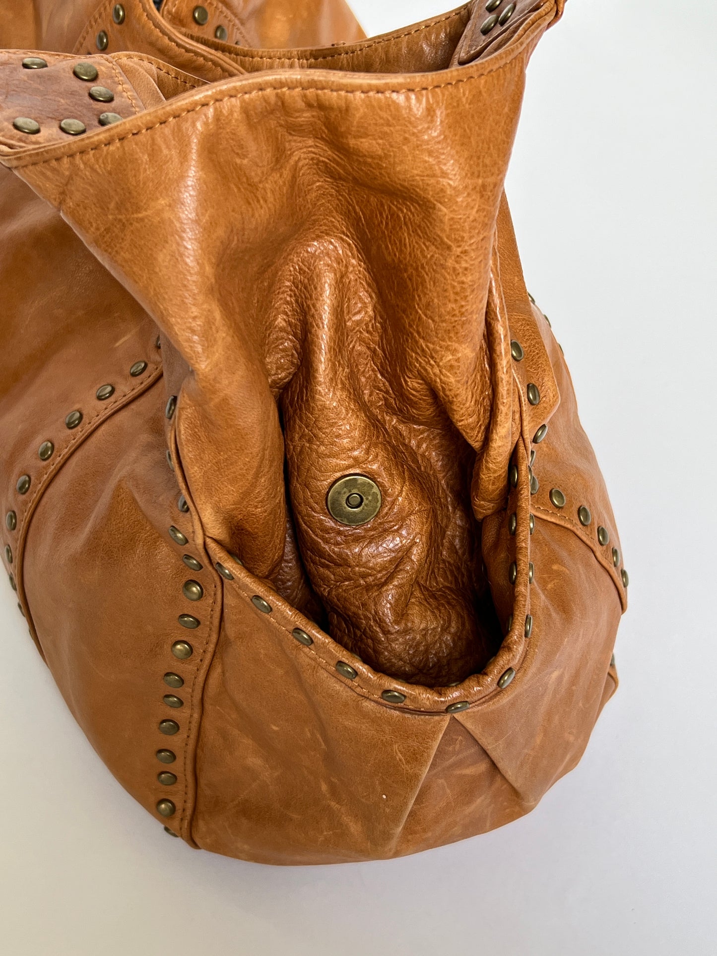 Y2K Studded Hobo Bag
