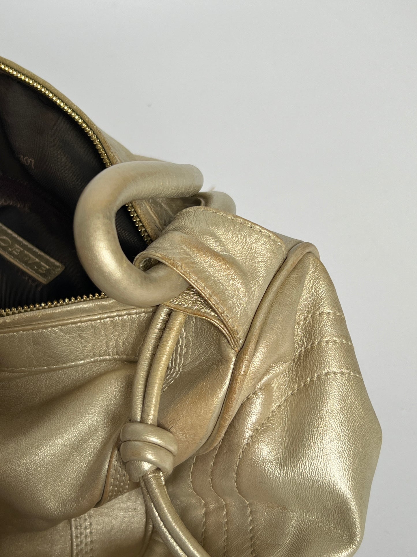 Rare Vintage Loewe Barrel Bag