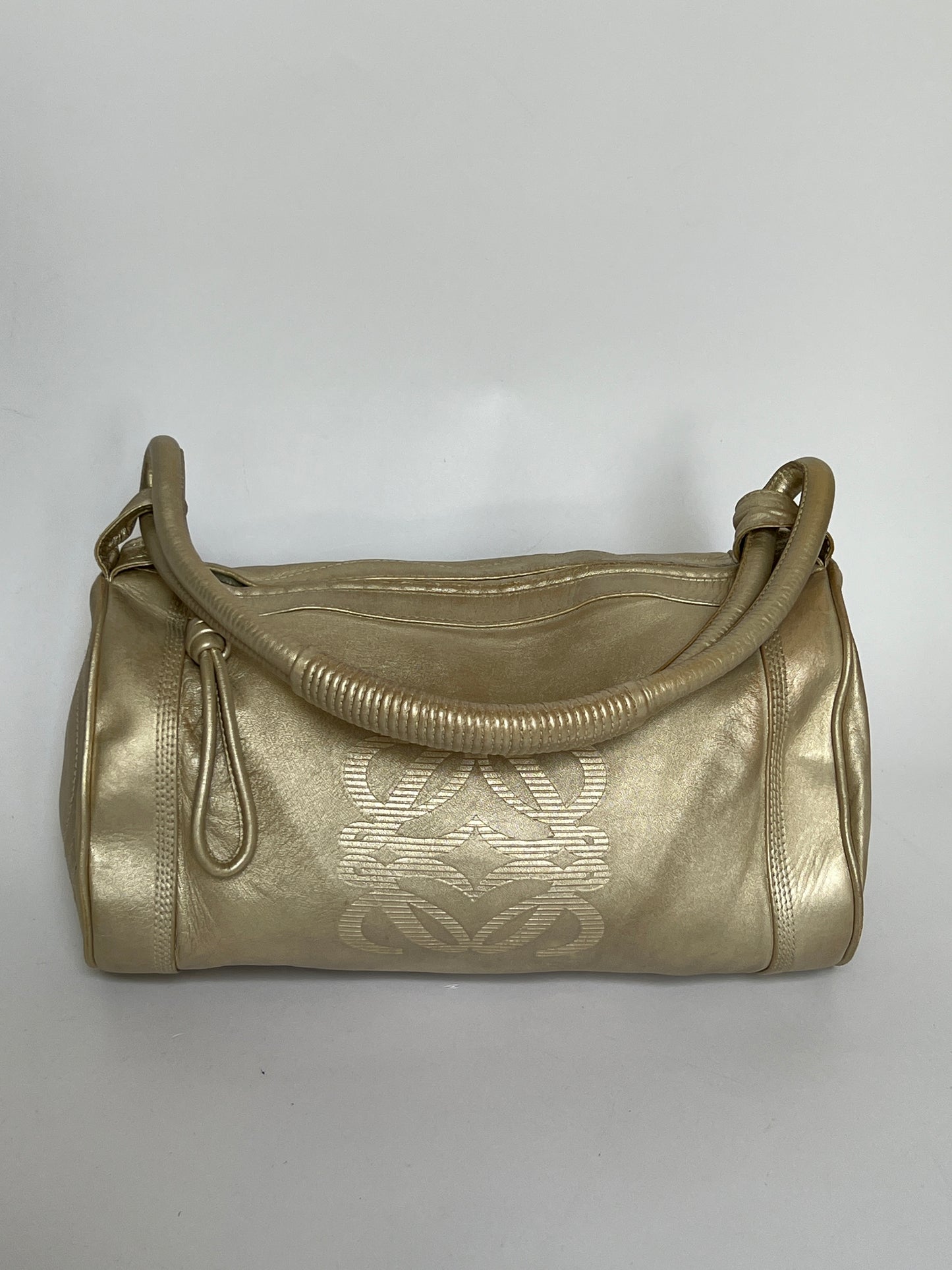 Rare Vintage Loewe Barrel Bag