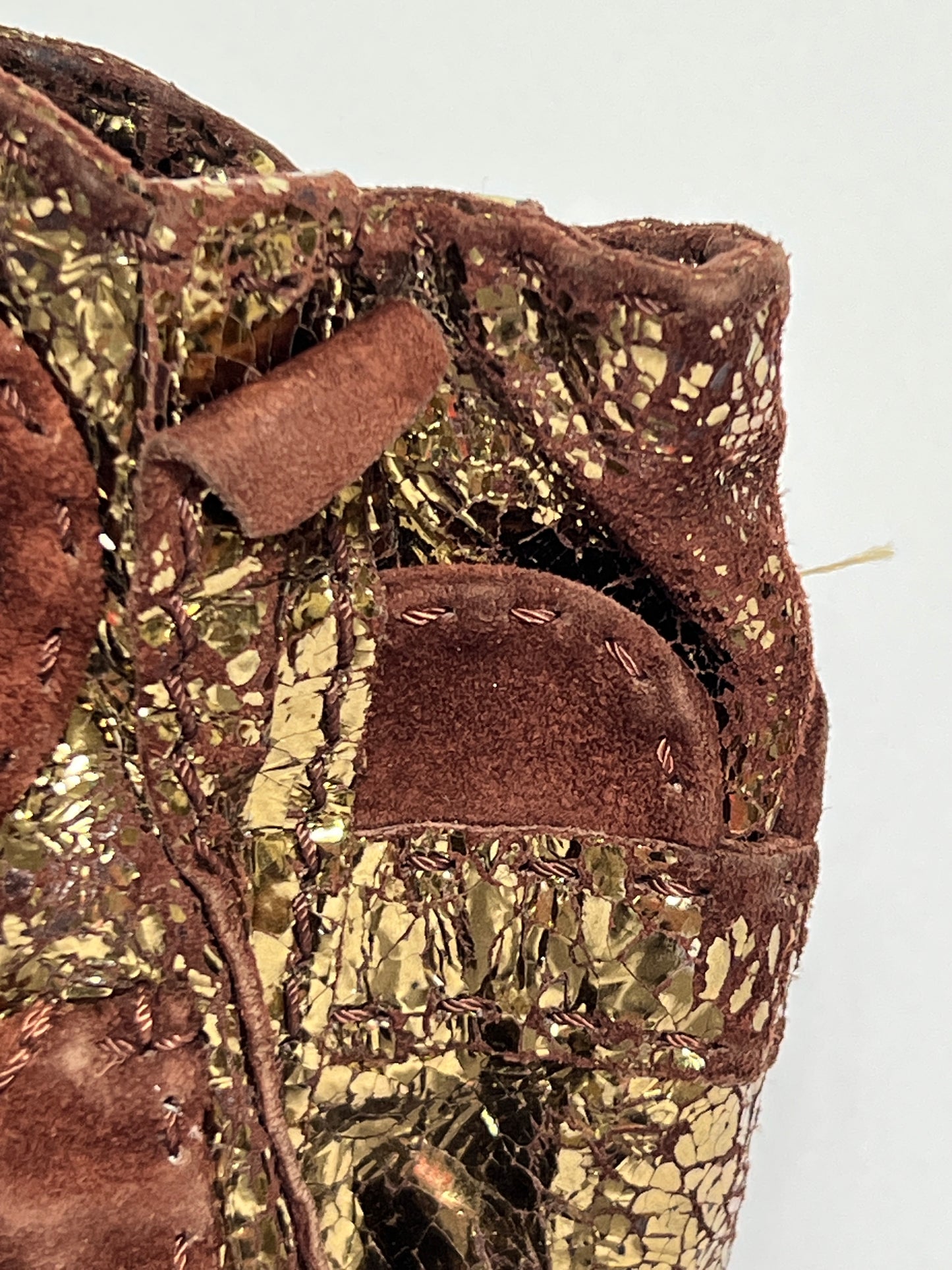 Gold Y2K Buckle Bag