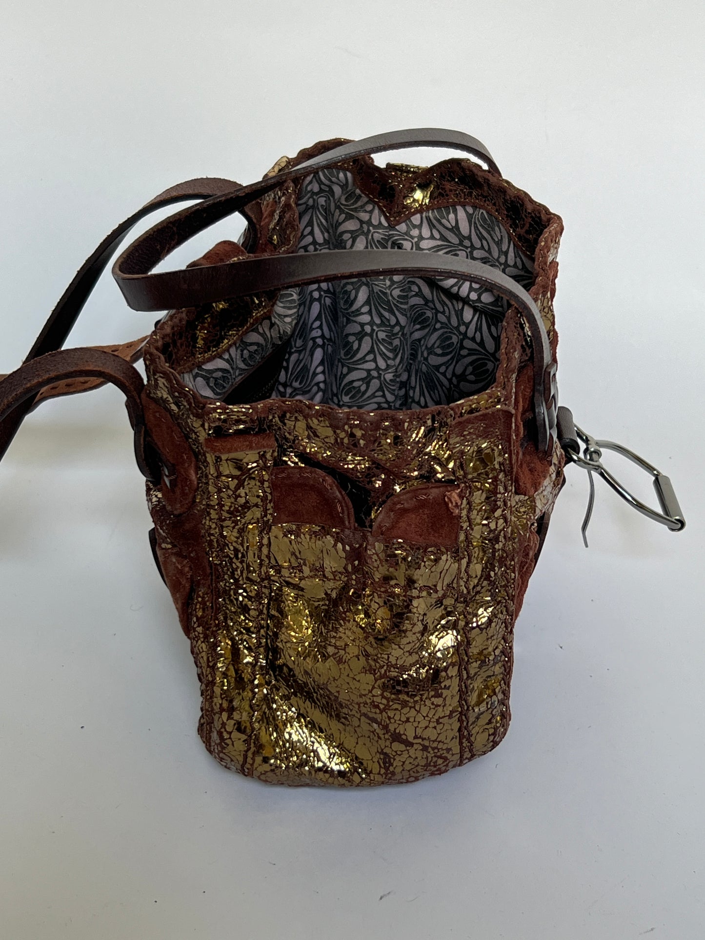 Gold Y2K Buckle Bag