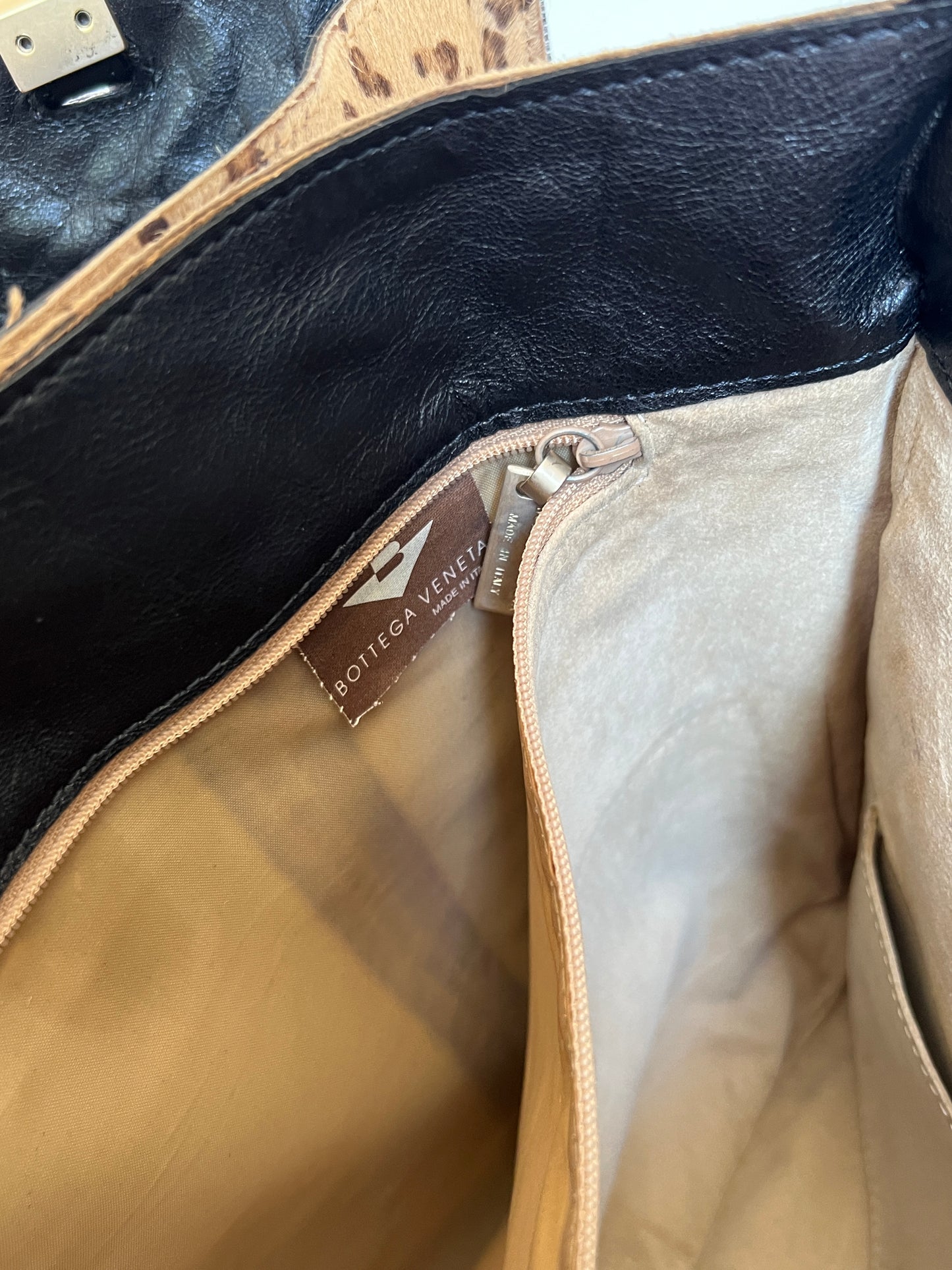 Pony Hair Cheetah Print Tote