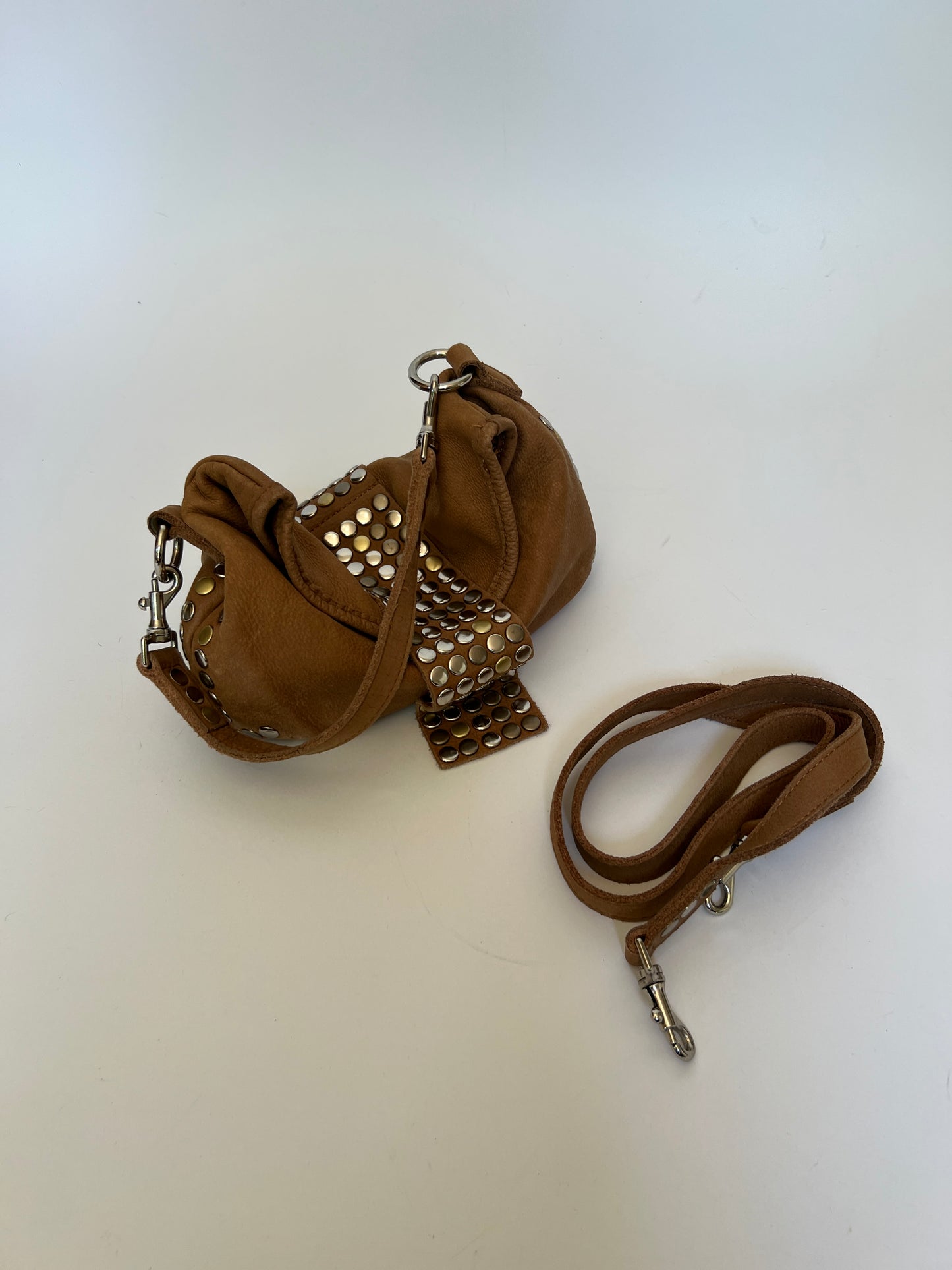 Mixed Metal Studded Bag