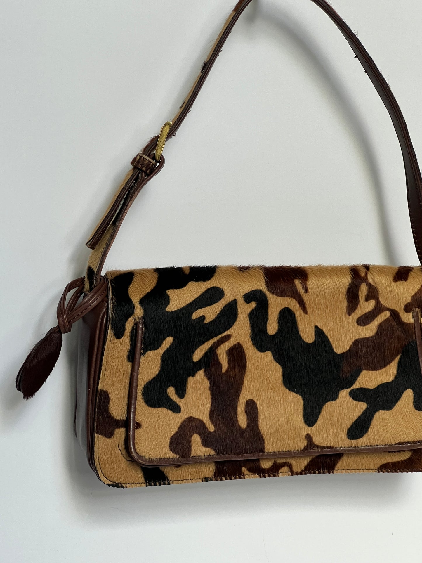 Camo Pony Hair Bag