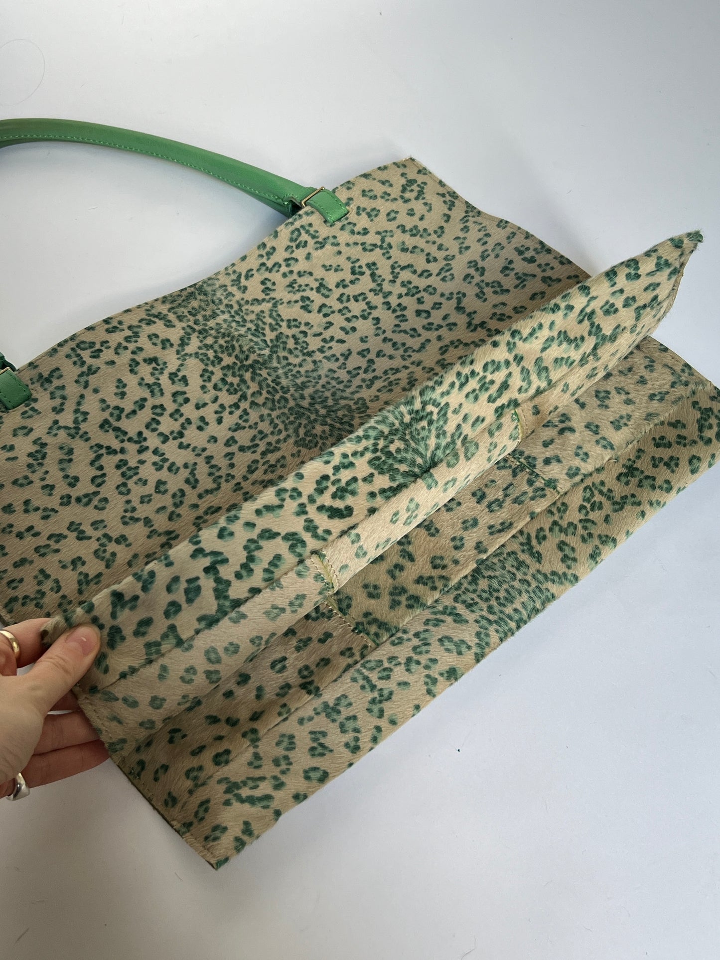 Pony Hair Cheetah Print Tote