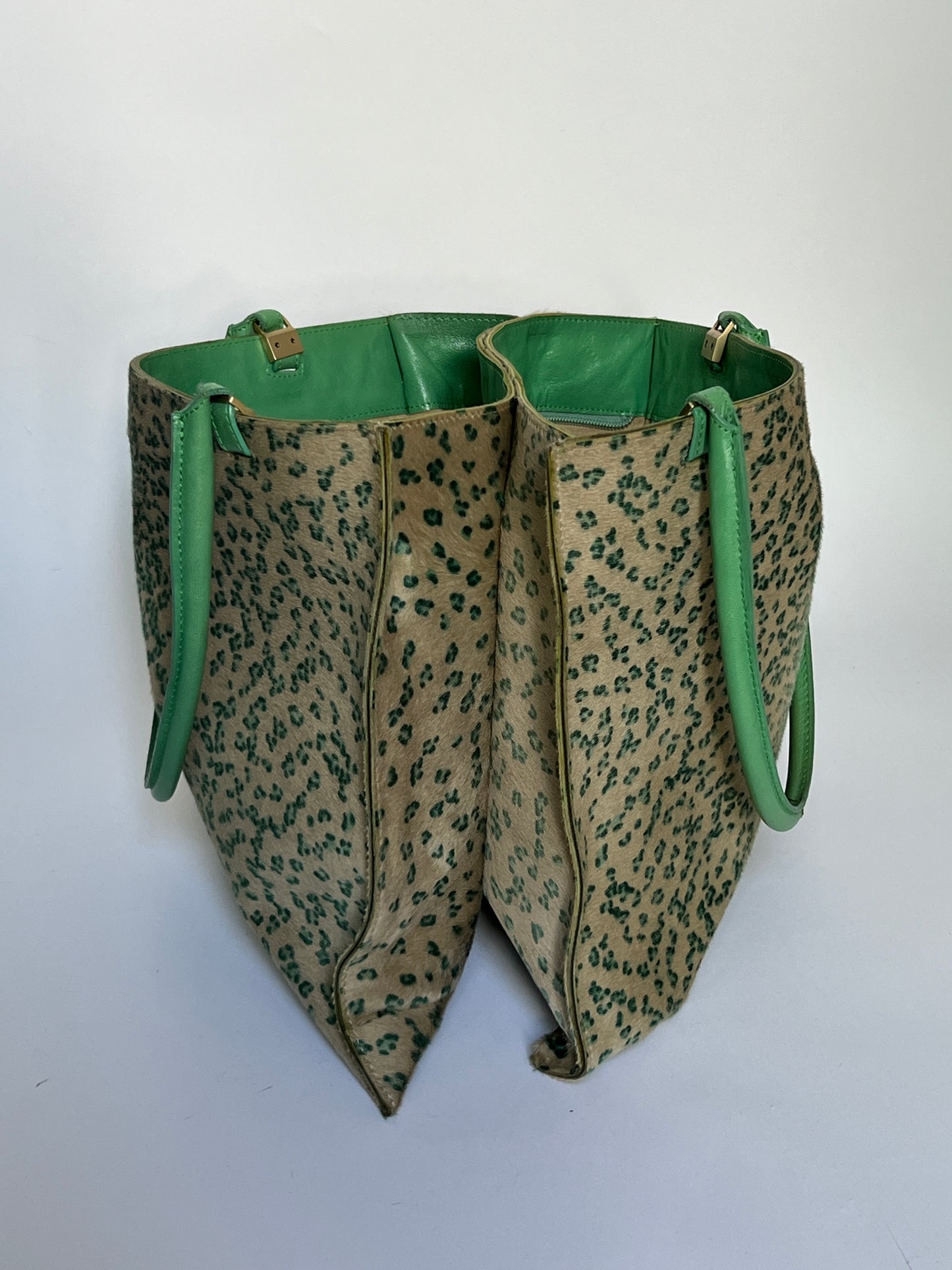 Pony Hair Cheetah Print Tote