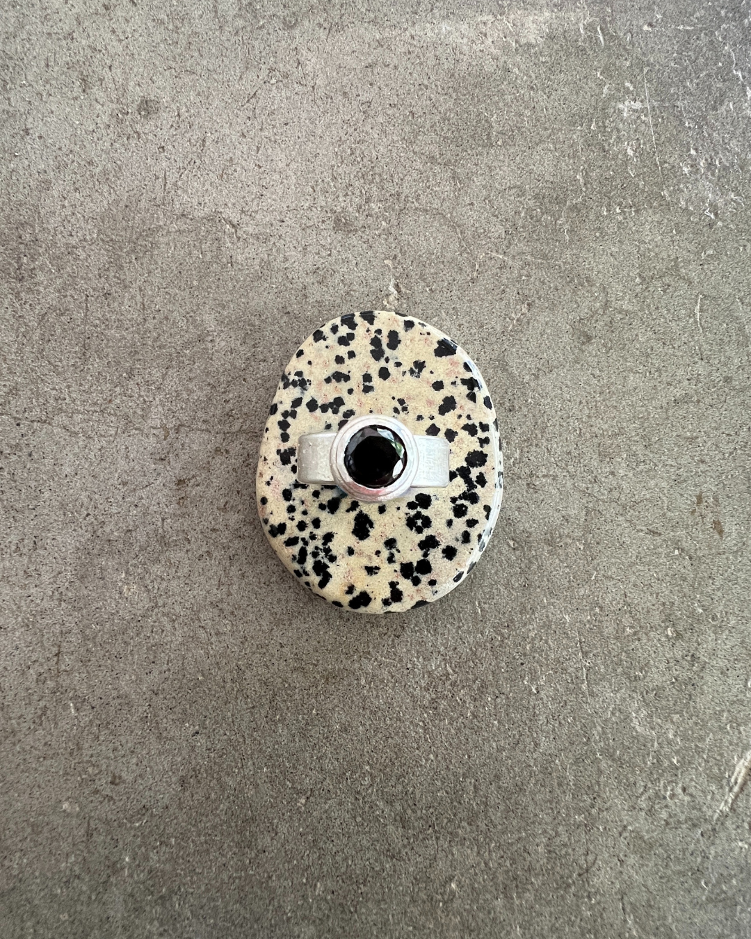 Black Onyx Pinky Ring